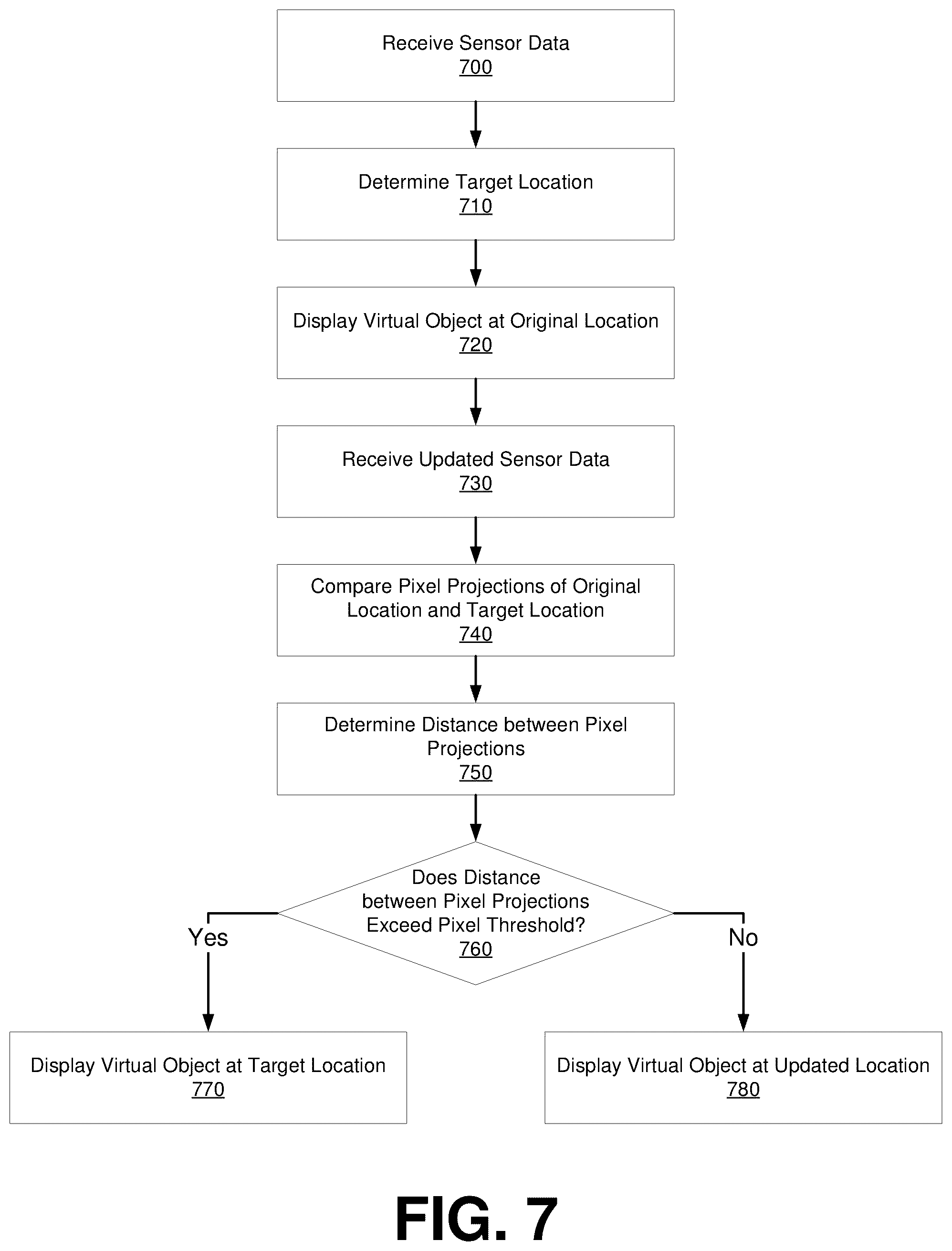 Patent US11847750 Figure 7 – Smooth object correction for augmented reality devices