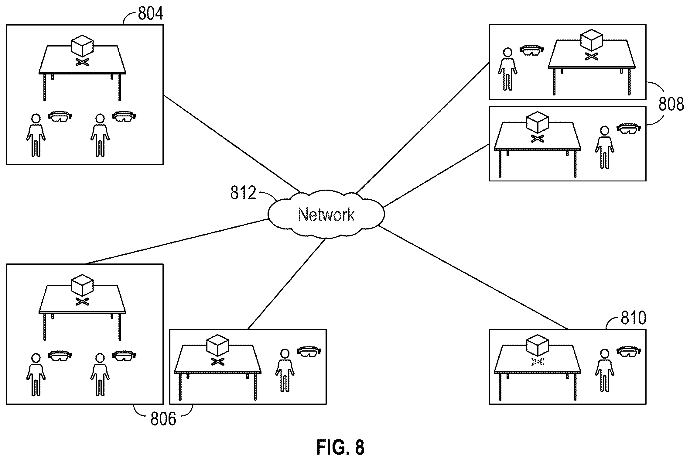 Patent US11847752 Figure 7 – Augmented reality collaboration system