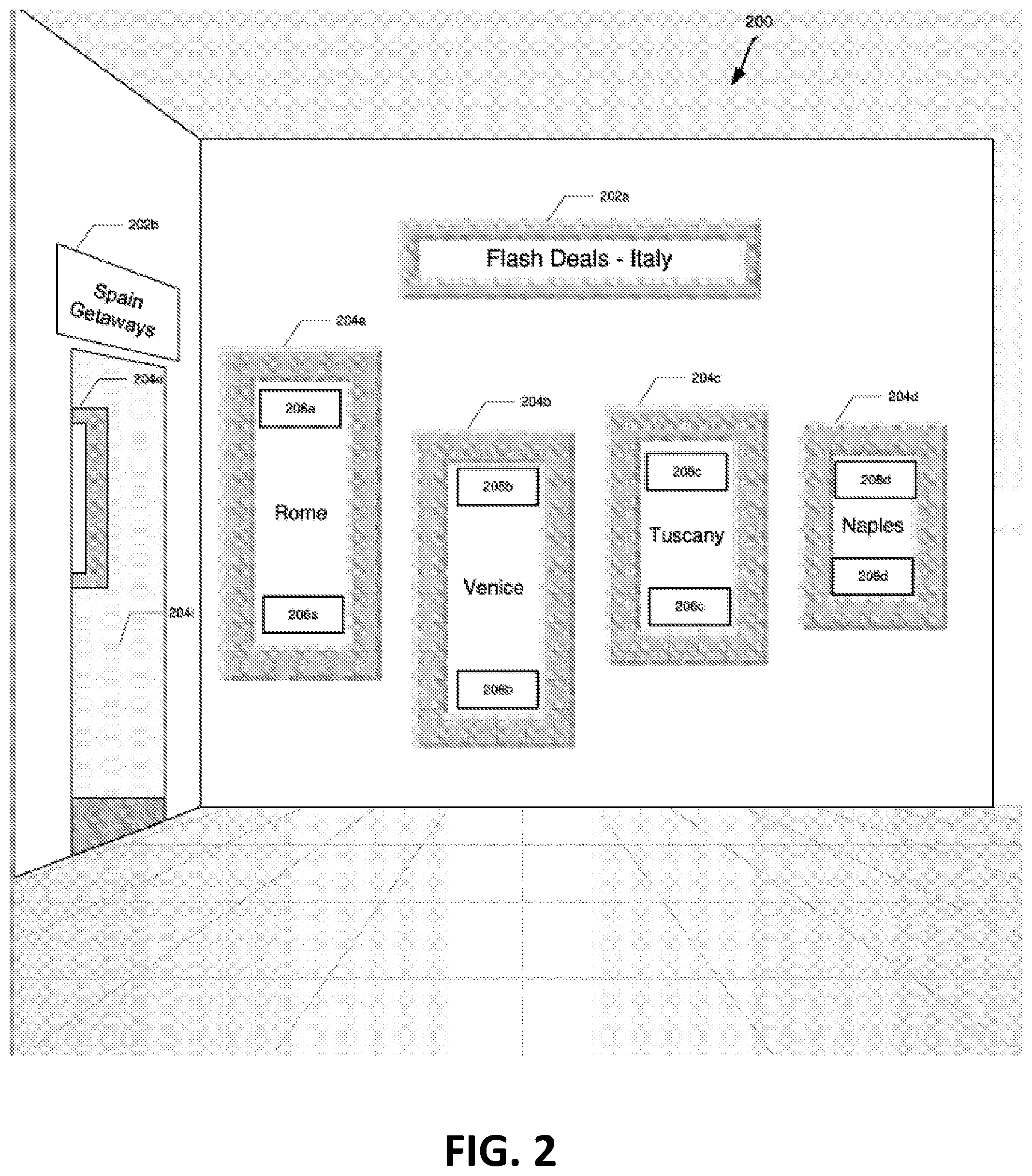 Patent US11847754 Figure 2 – Interactive virtual reality system