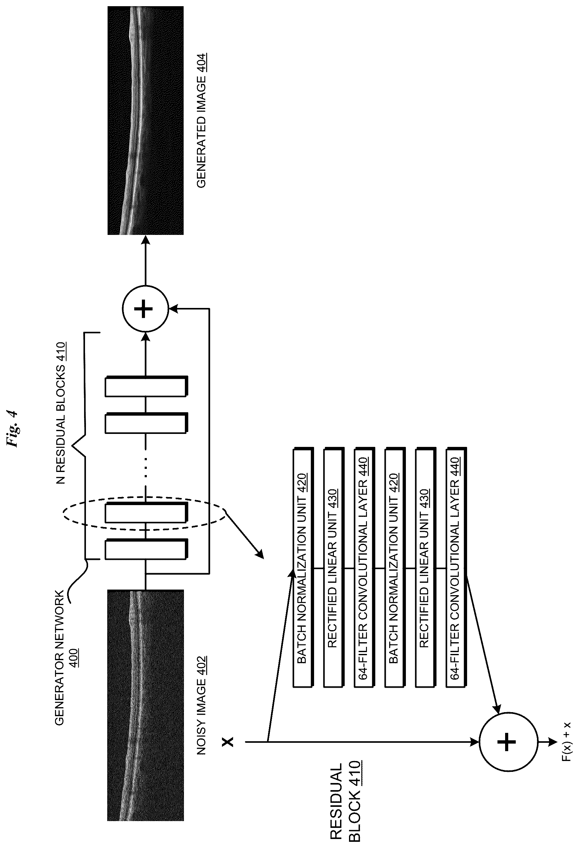 Patent US11847764 Figure 4 – Neural network based enhancement of intensity images