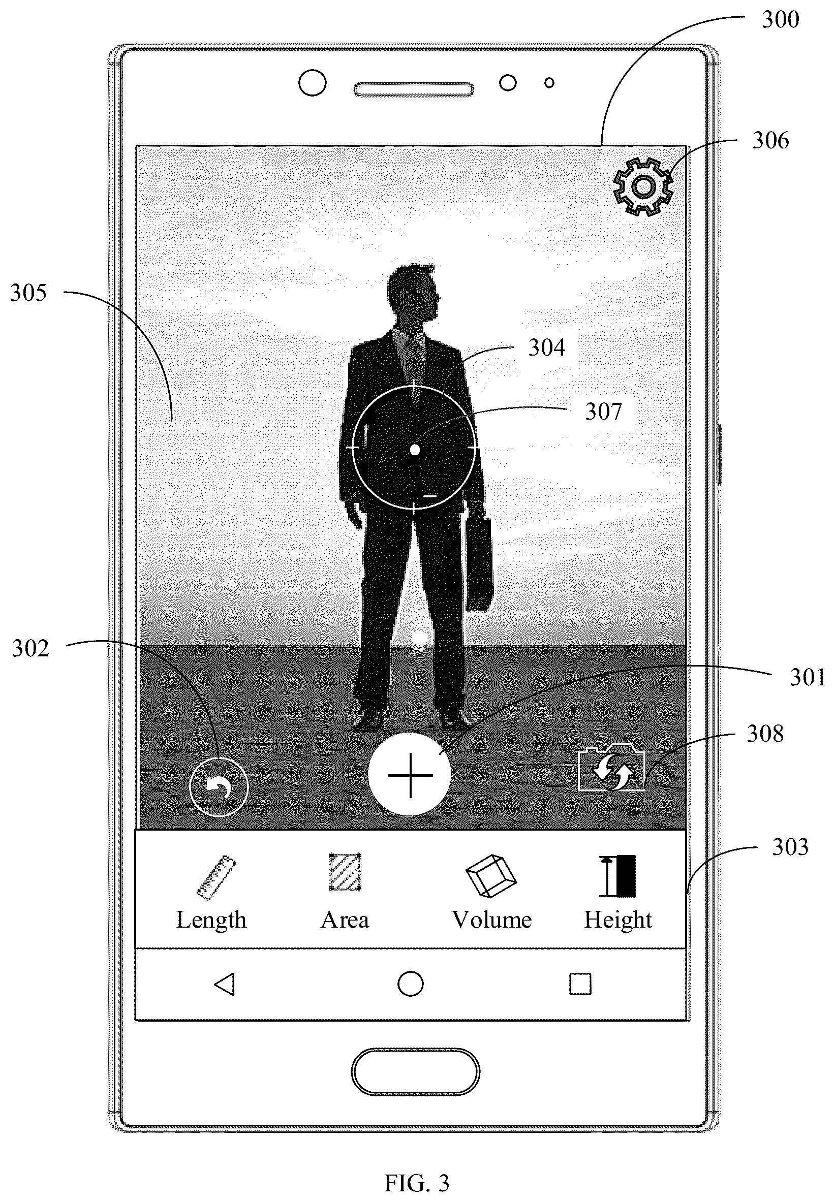 Patent US11847789 Figure 3 – Distance measurement method and electronic device