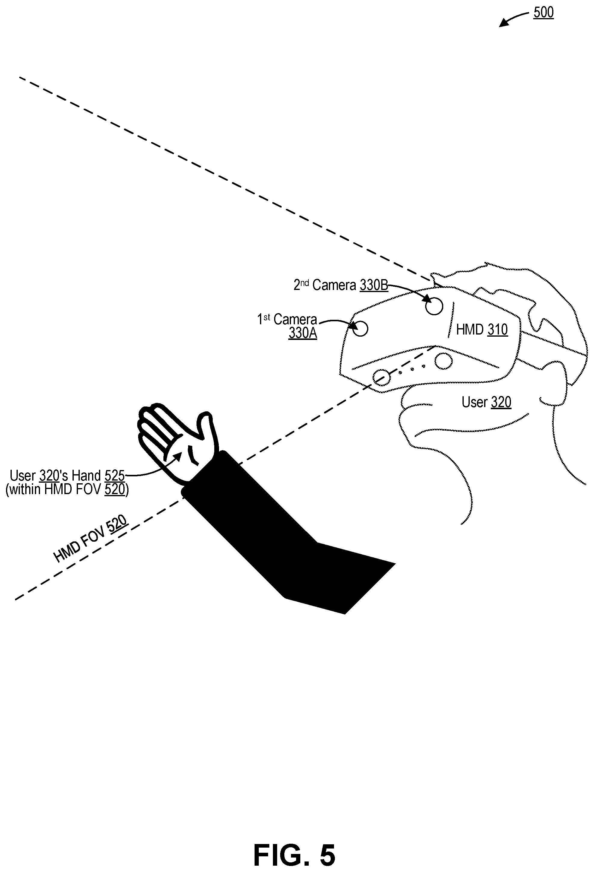Patent US11847793 Figure 5 – Collaborative tracking