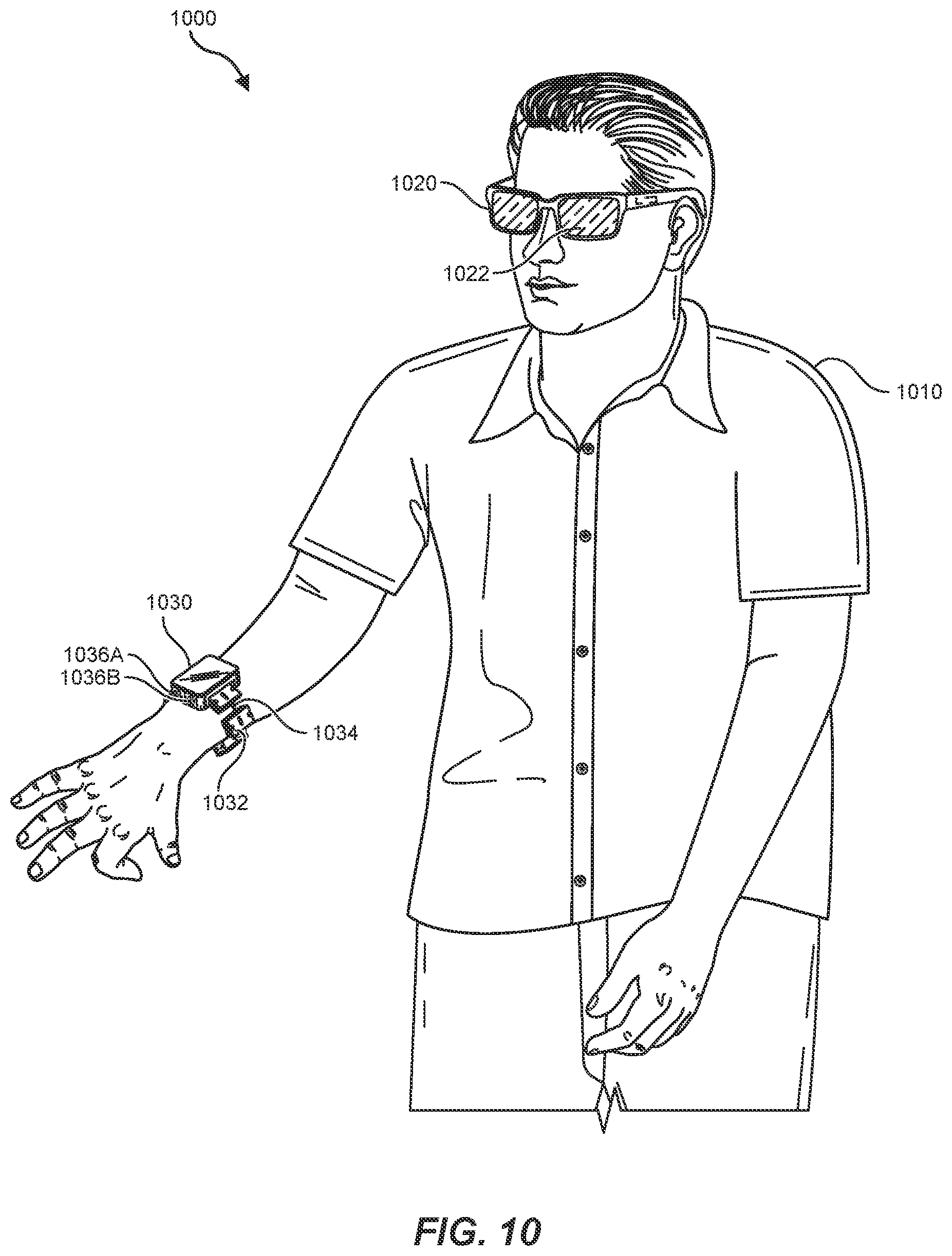 Patent US11847794 Figure 9 – Self-tracked controller