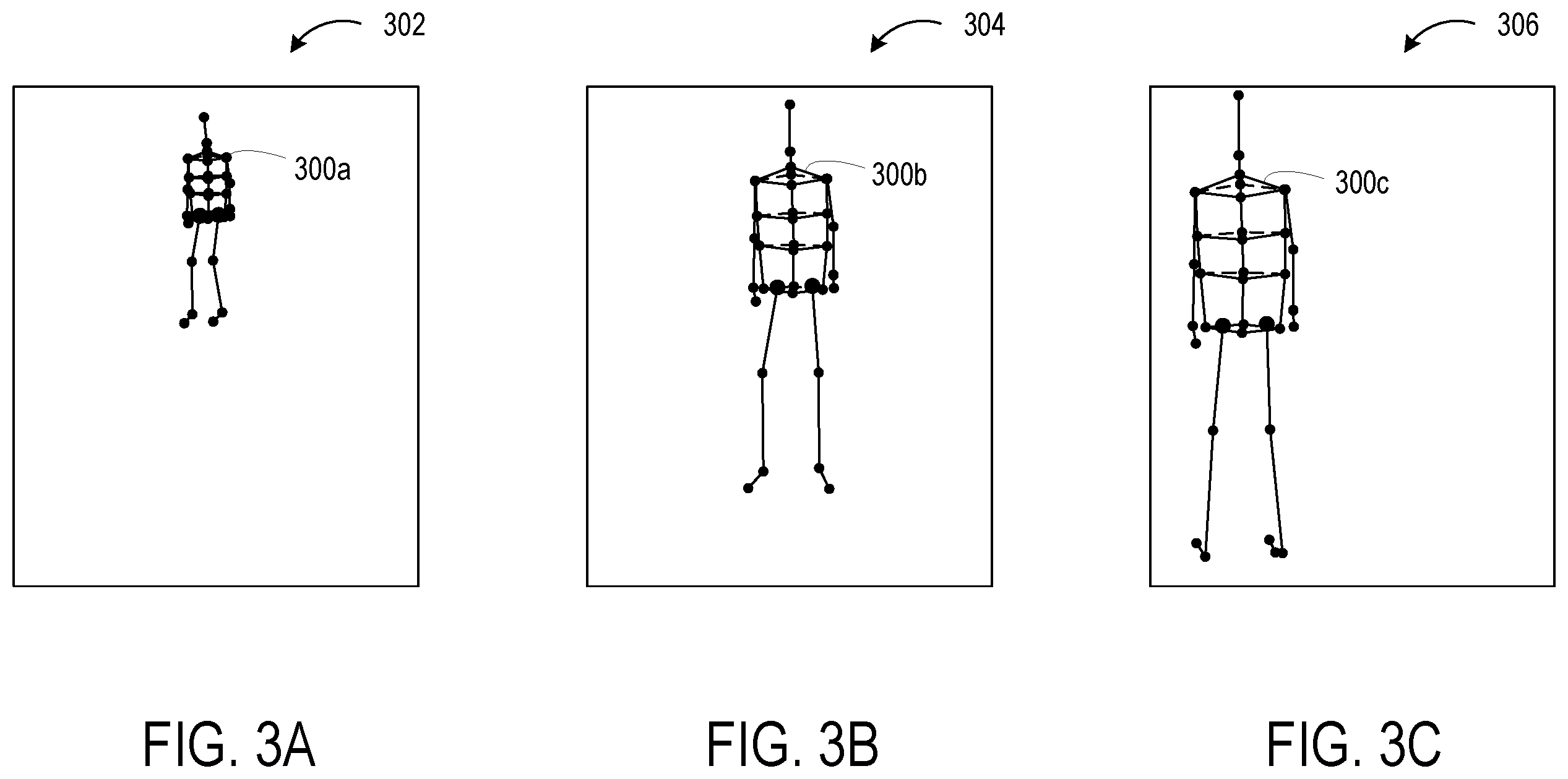 Patent US11847796 Figure 2 – Calibrating cameras using human skeleton