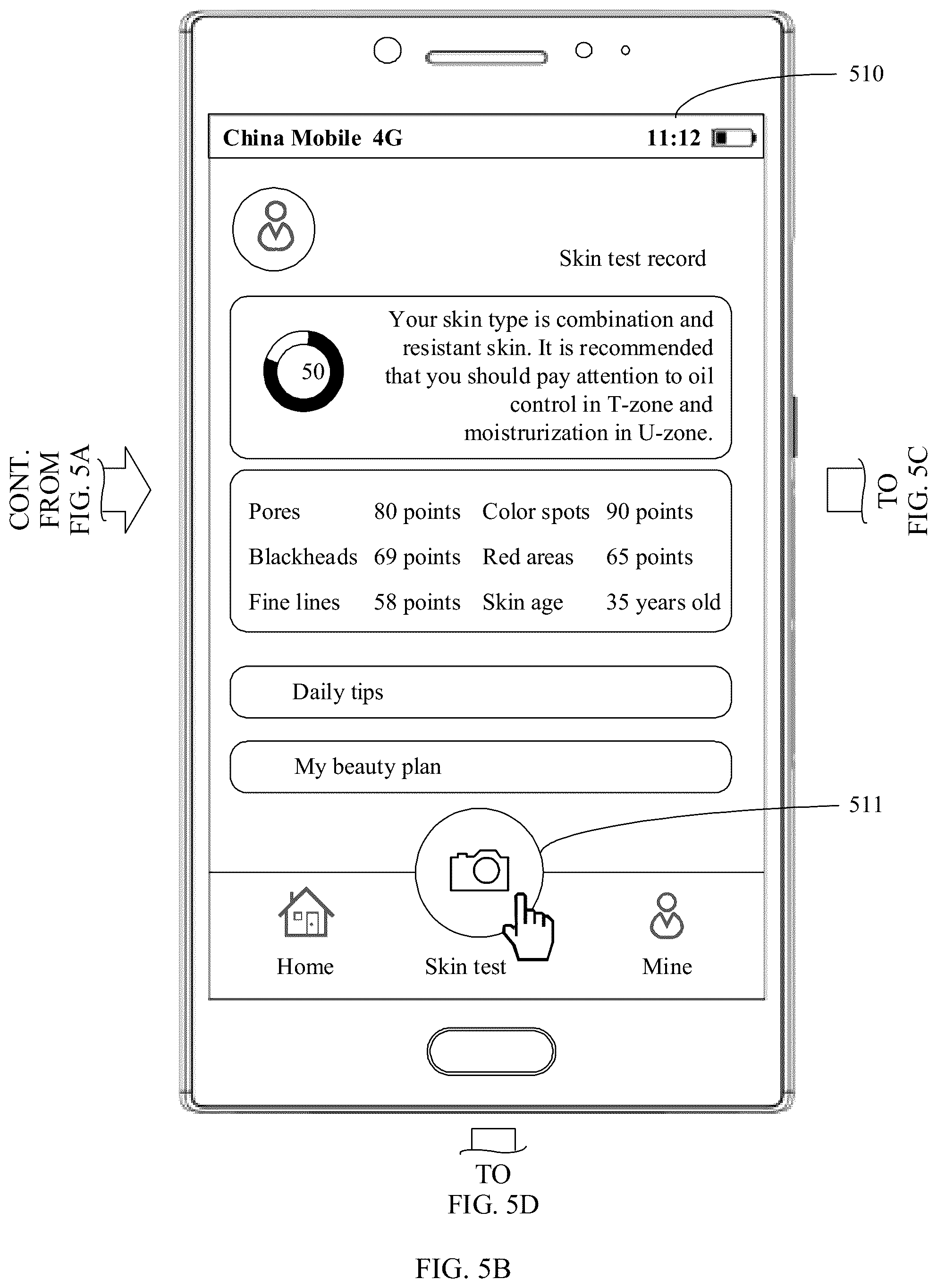 Patent US11847798 Figure 7 – Pigment detection method and electronic device