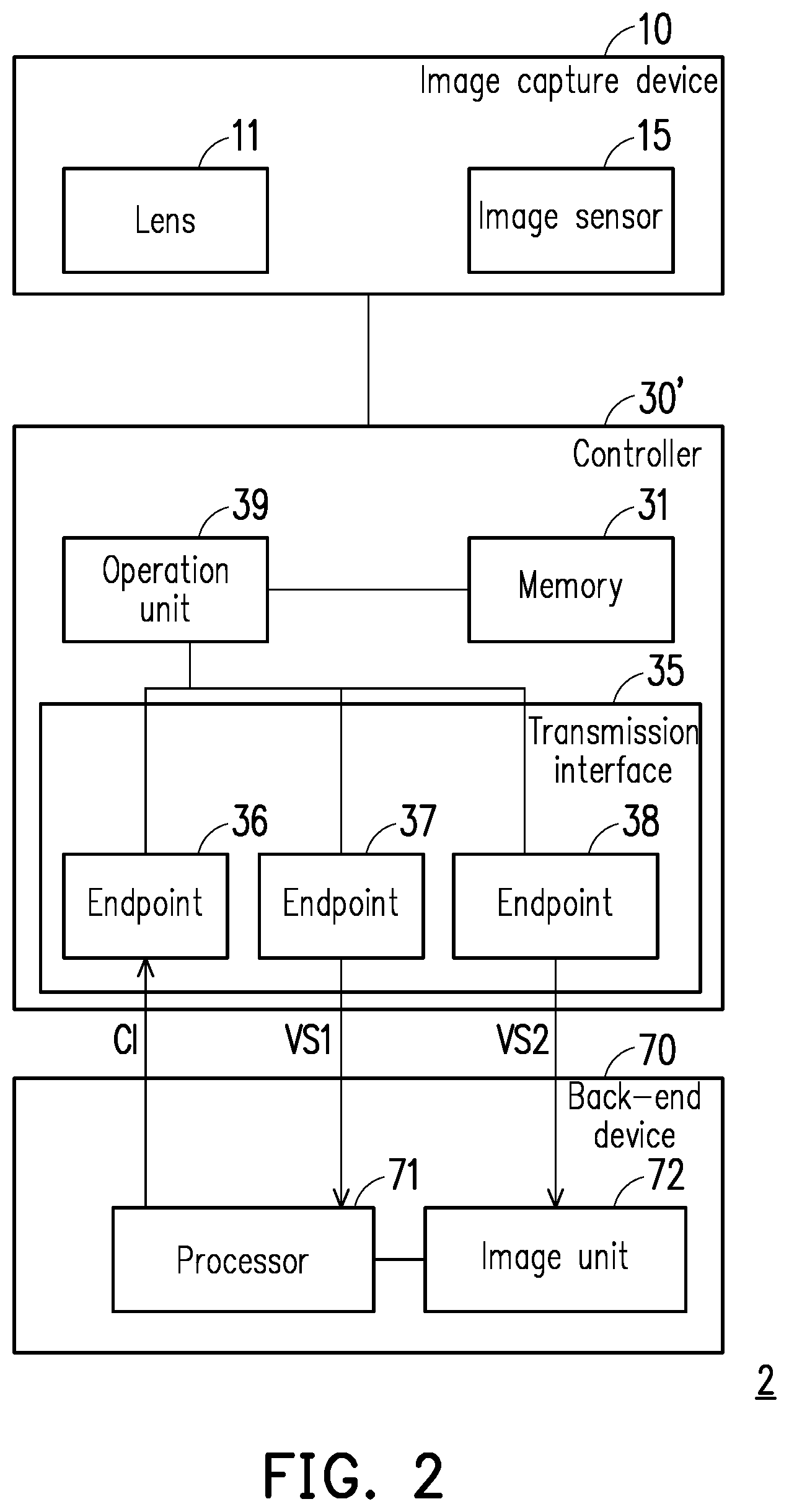 Patent US11847807 Figure 2 – Image processing system and processing method of video stream