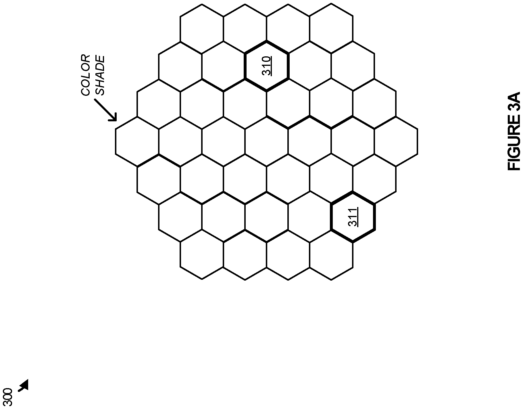 Patent US11847814 Figure 3 – Video data search using color wheel associations
