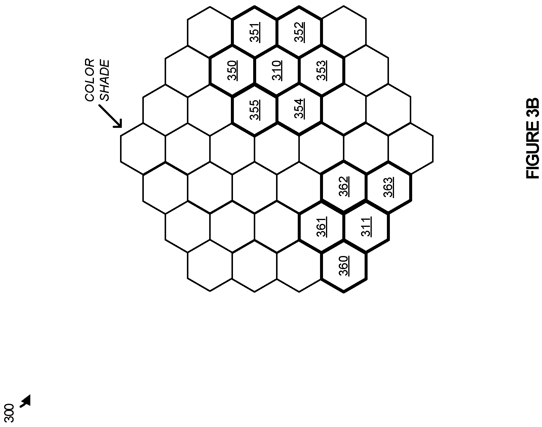 Patent US11847814 Figure 4 – Video data search using color wheel associations