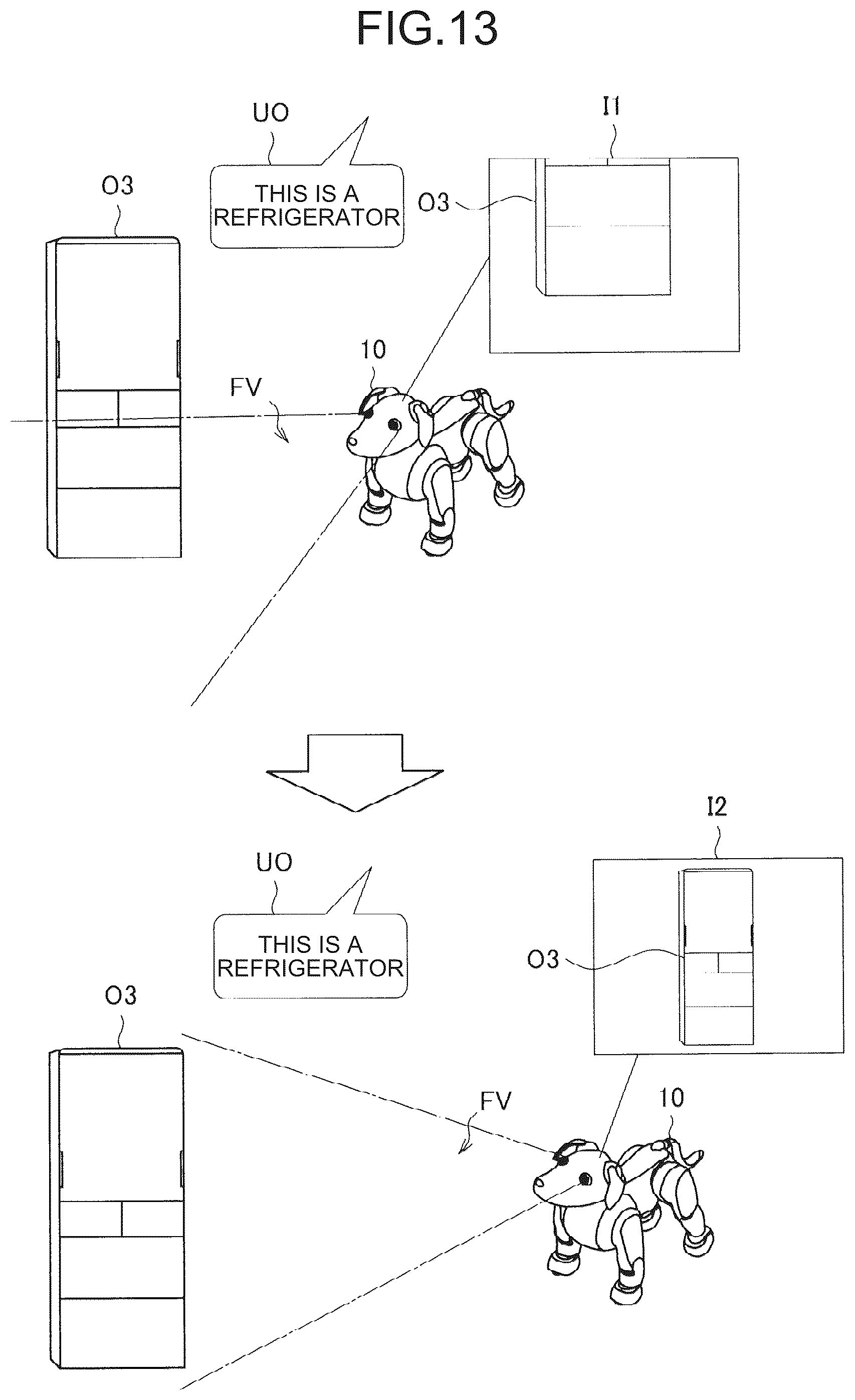 Patent US11847822 Figure 13 – Information processing device and information processing method