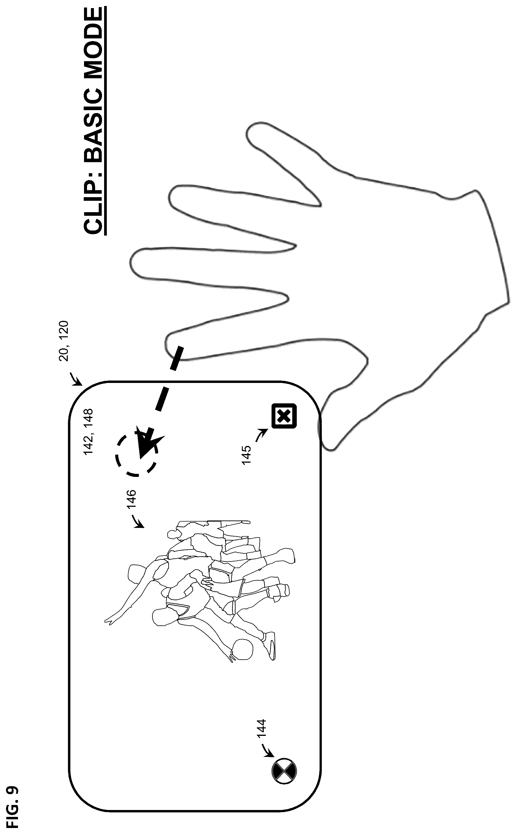 Patent US11847828 Figure 9 – System, method and device operable to produce a video