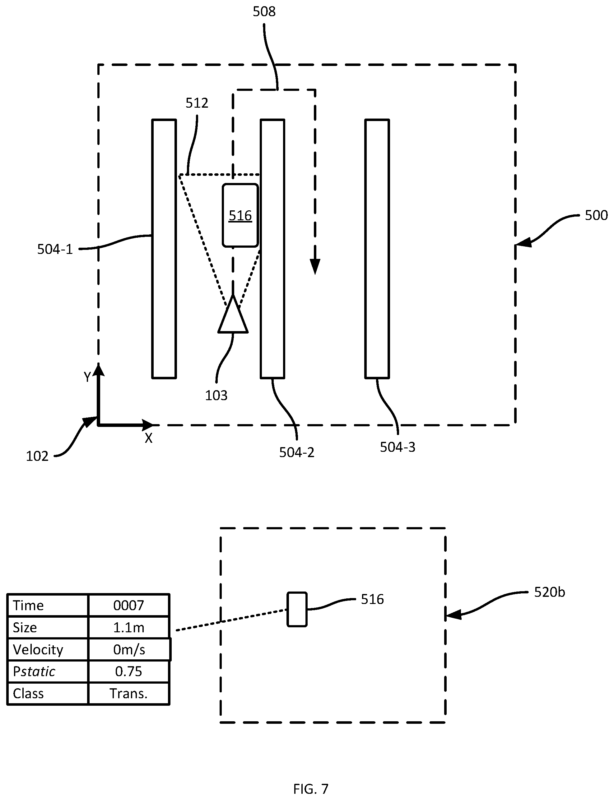 Patent US11847832 Figure 7 – Object classification for autonomous navigation systems