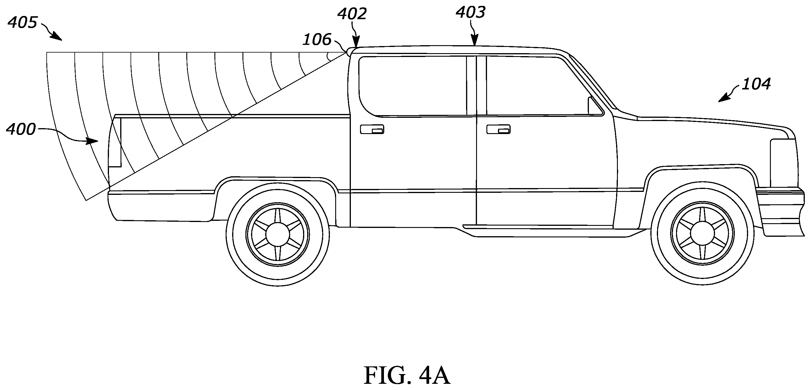 Patent US11847833 Figure 7 – Broad coverage non-contact obstacle detection