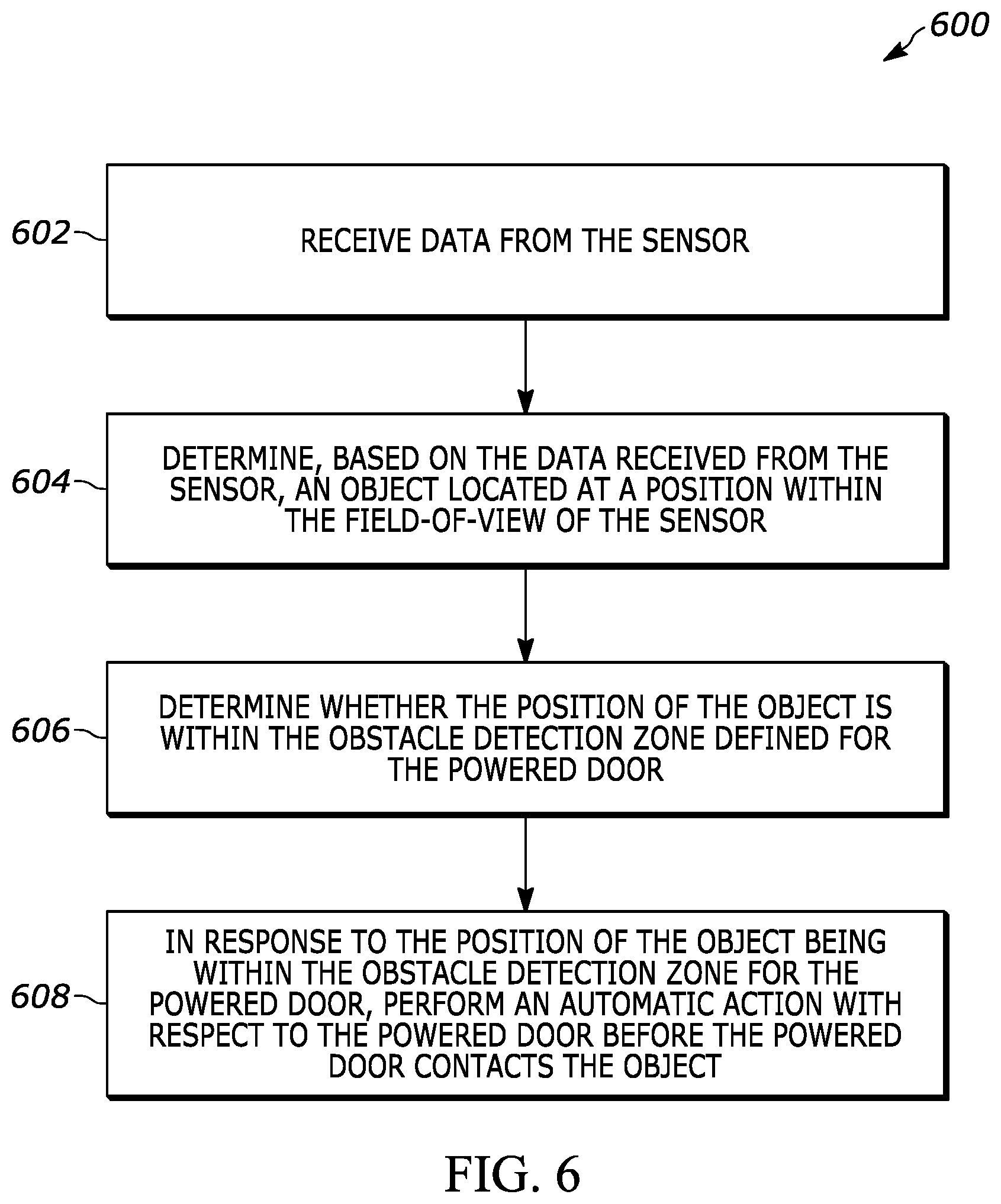 Patent US11847833 Figure 11 – Broad coverage non-contact obstacle detection