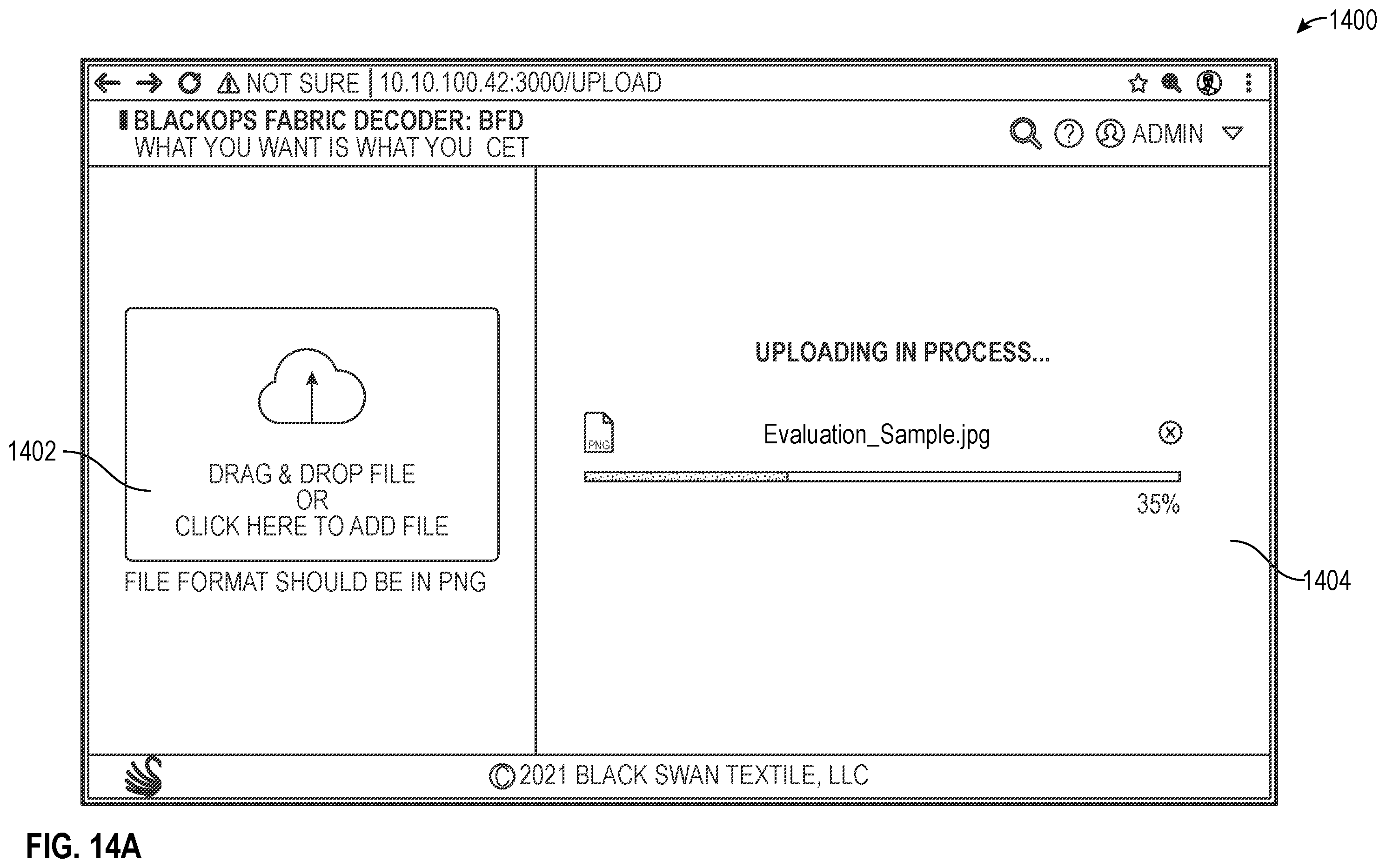 Patent US11847842 Figure 13 – Systems and method for textile fabric construction