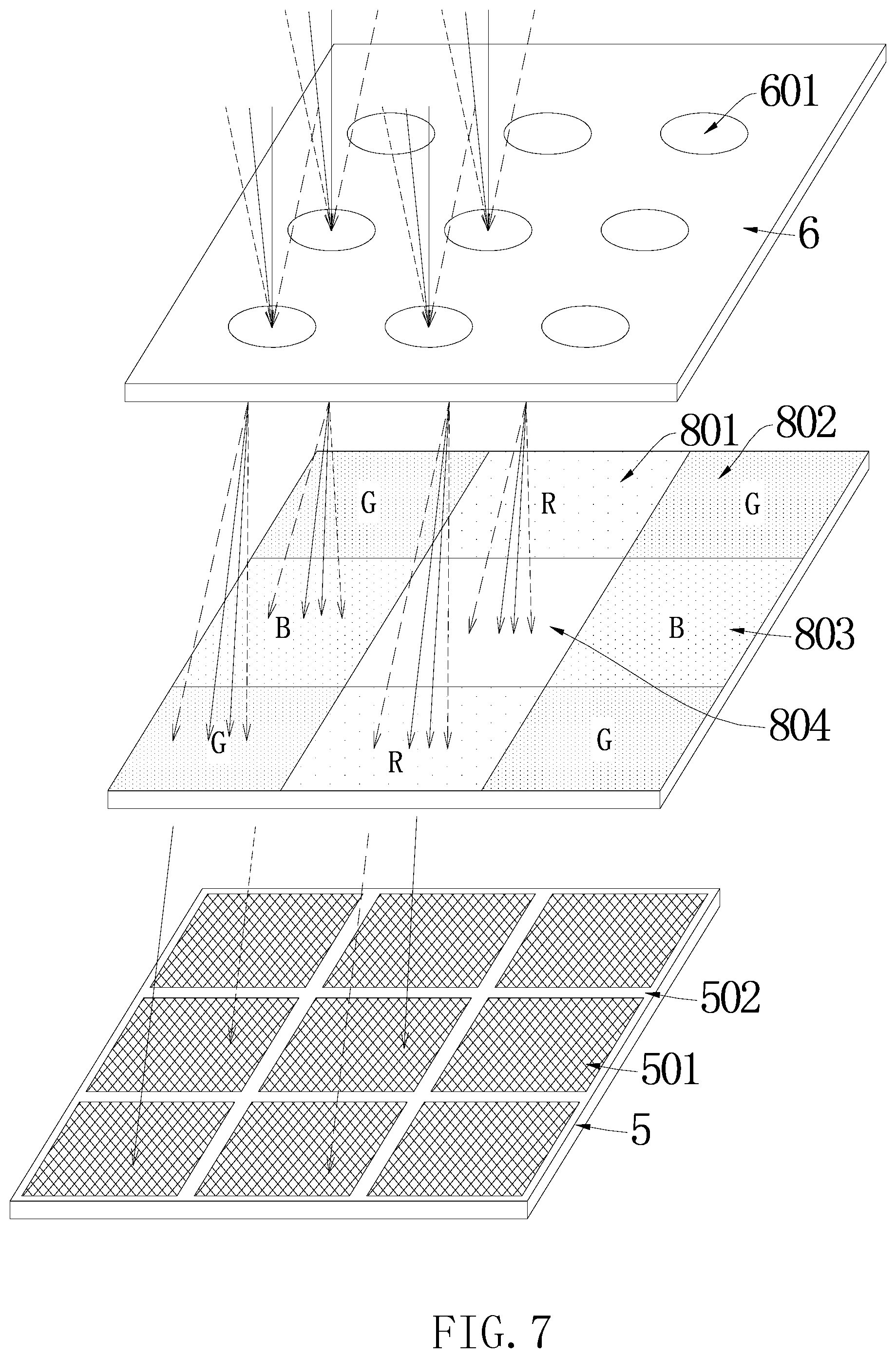 Patent US11847843 Figure 6 – Under-screen optical fingerprint identification apparatus and fingerprint identification method