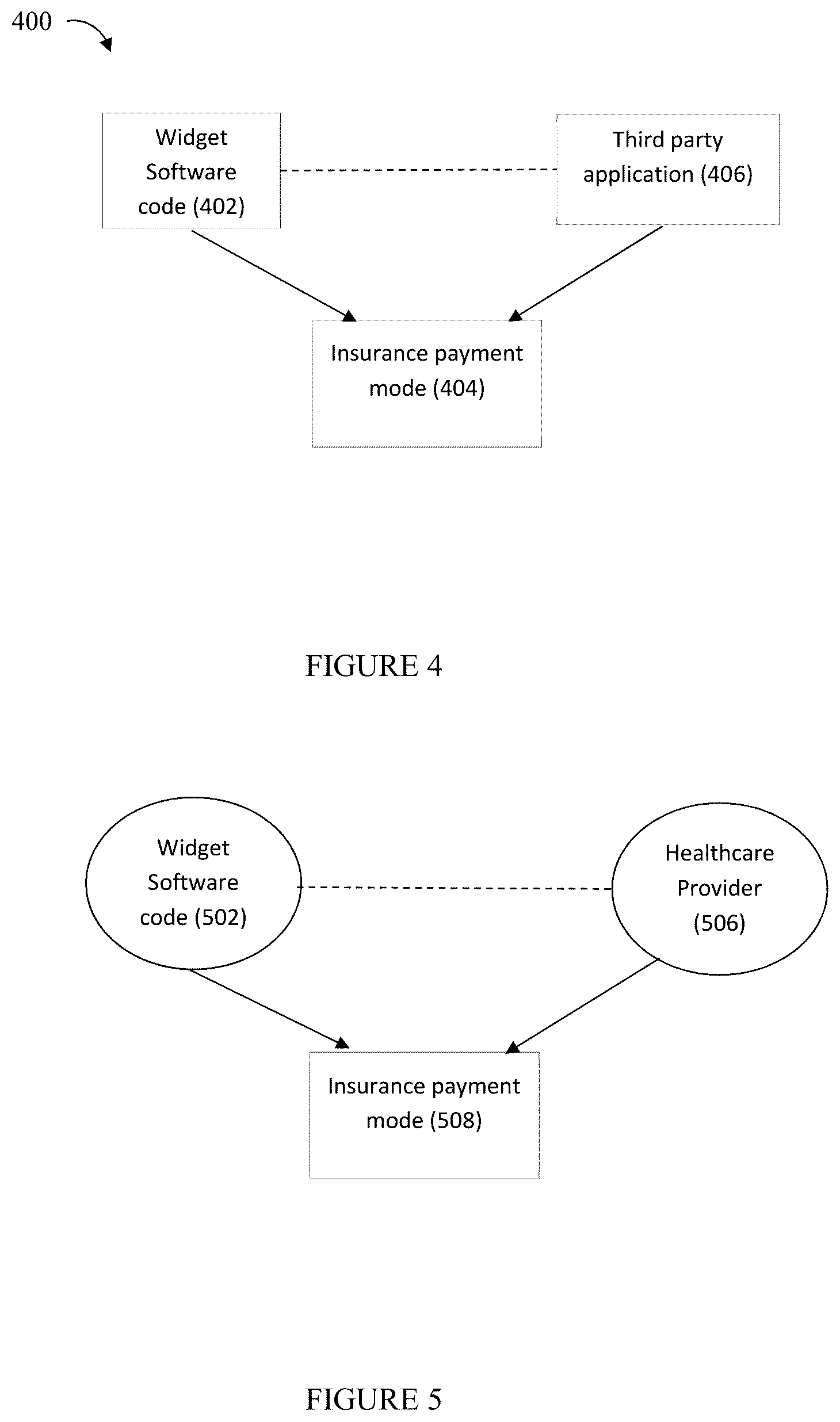 Patent US11847845 Figure 3 – Integrating a widget in a third-party application