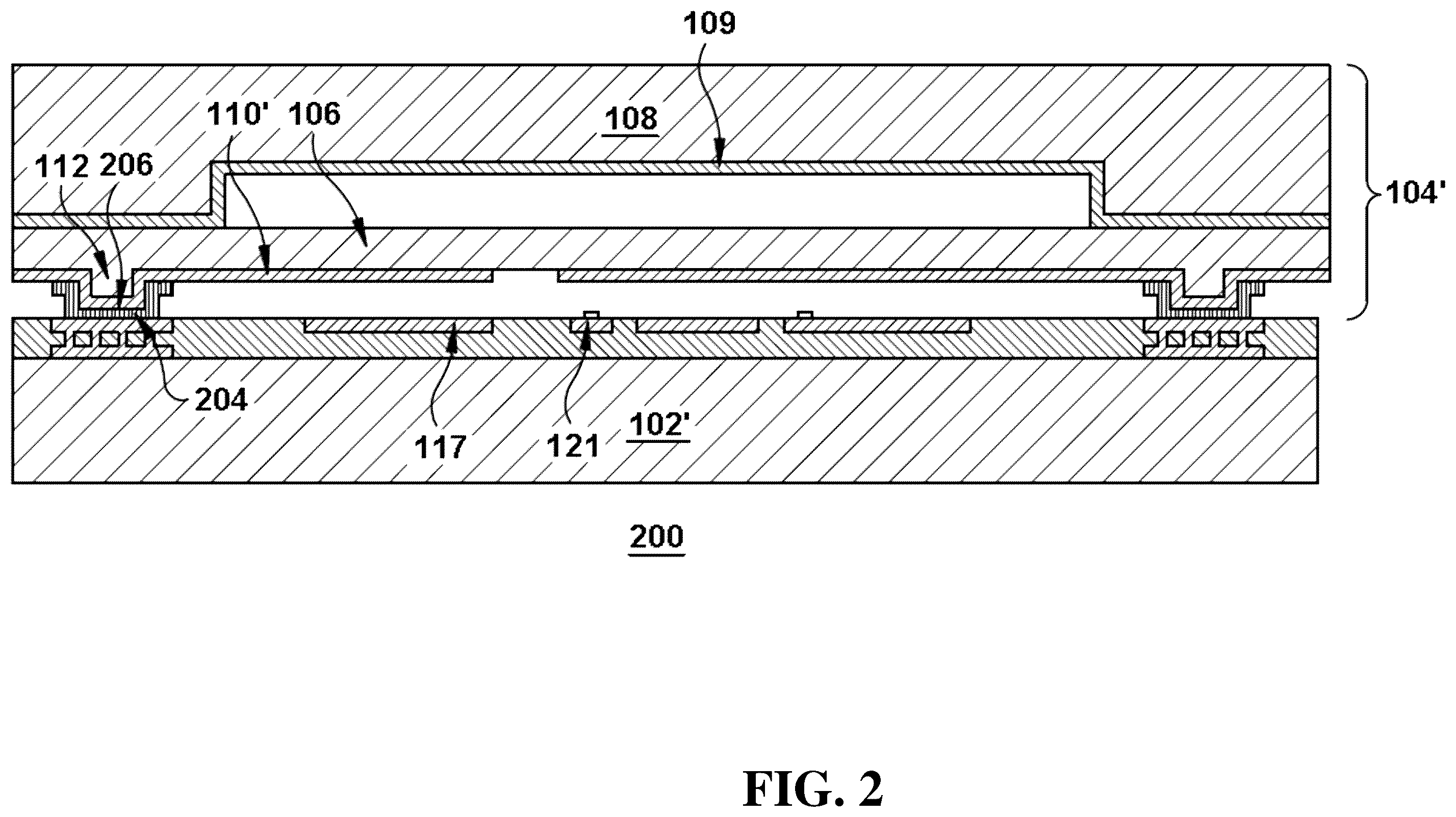 Patent US11847851 Figure 3 – Integrated piezoelectric microelectromechanical ultrasound transducer (PMUT) on integrated circuit (IC) for fingerprint sensing