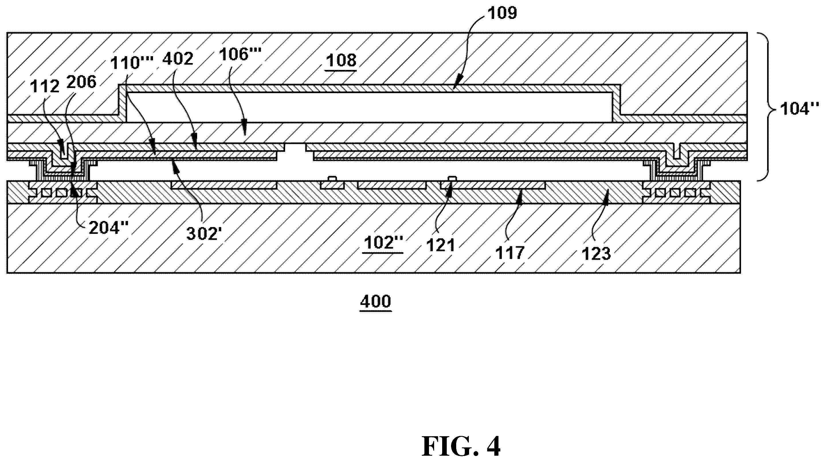 Patent US11847851 Figure 5 – Integrated piezoelectric microelectromechanical ultrasound transducer (PMUT) on integrated circuit (IC) for fingerprint sensing