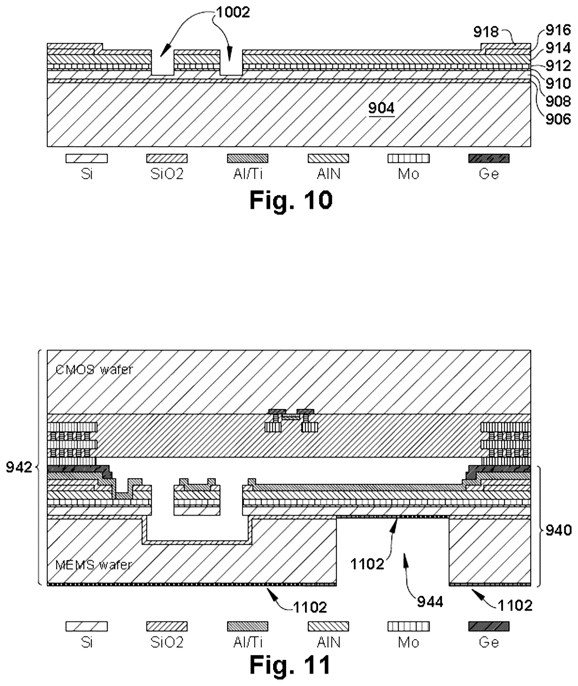 Patent US11847851 Figure 14 – Integrated piezoelectric microelectromechanical ultrasound transducer (PMUT) on integrated circuit (IC) for fingerprint sensing