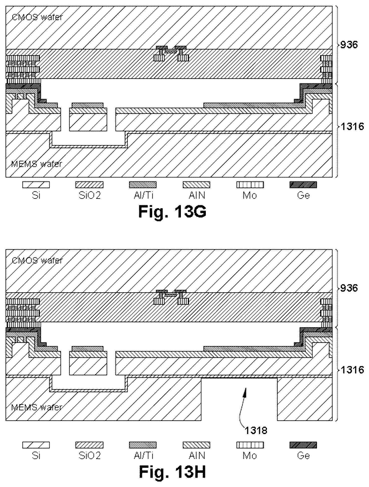 Patent US11847851 Figure 18 – Integrated piezoelectric microelectromechanical ultrasound transducer (PMUT) on integrated circuit (IC) for fingerprint sensing