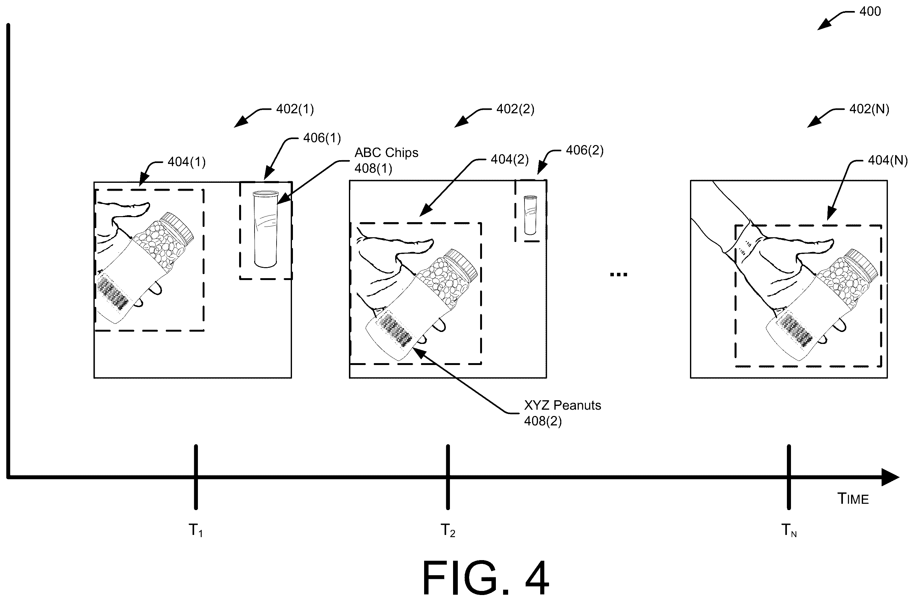 Patent US11847860 Figure 5 – Using sensor data to determine activity