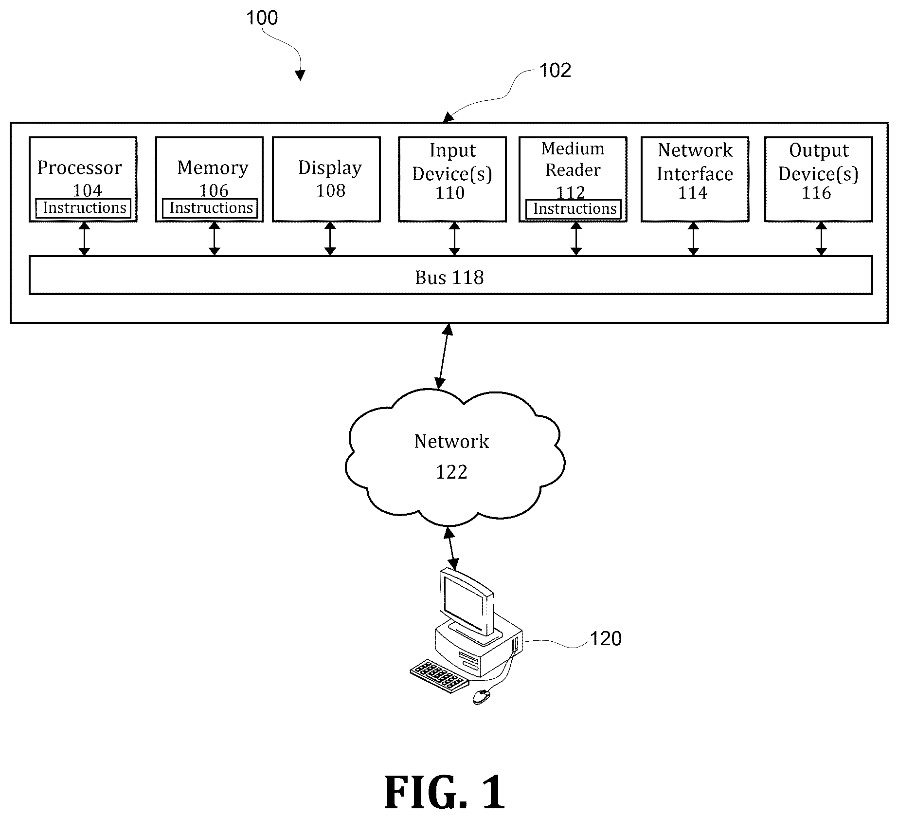 Patent US11847861 Figure 1 – Method and system for providing signature recognition and attribution service for digital documents