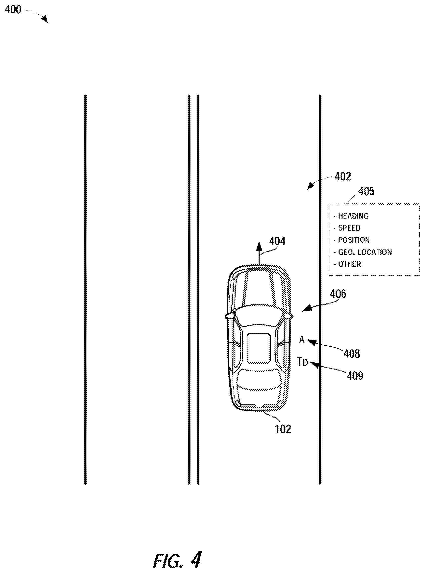 Patent US11847870 Figure 4 – Vehicle management system