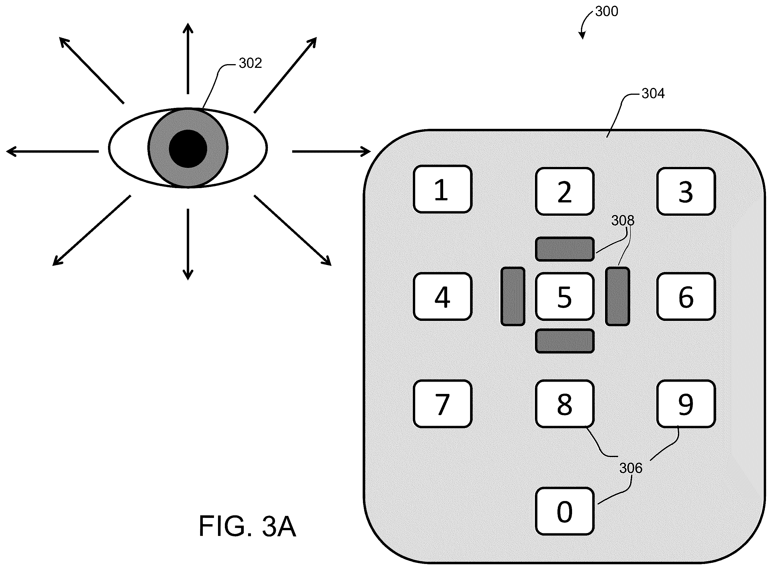 Patent US11847876 Figure 3 – Systems and methods of secure pin code entry