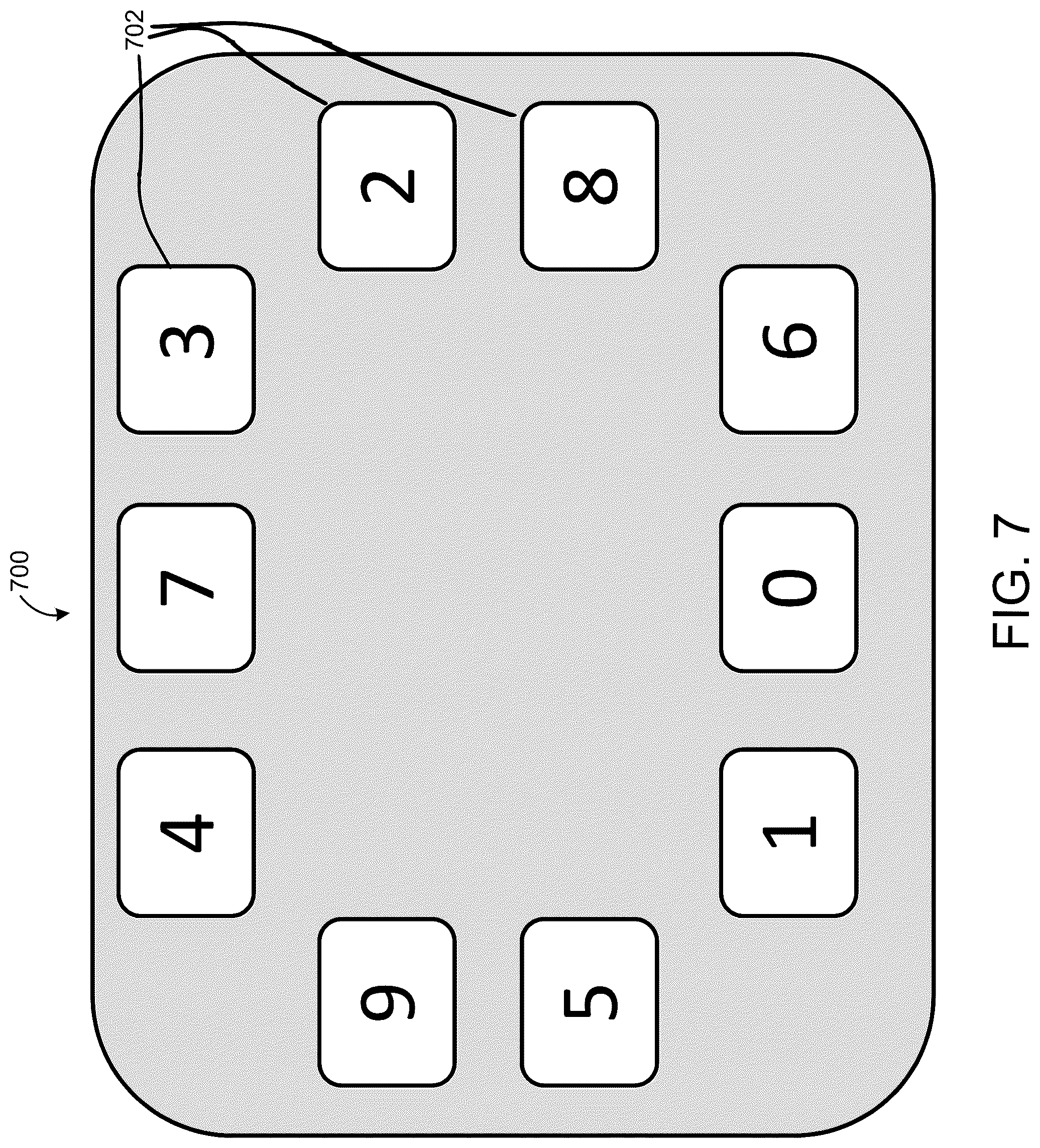 Patent US11847876 Figure 8 – Systems and methods of secure pin code entry