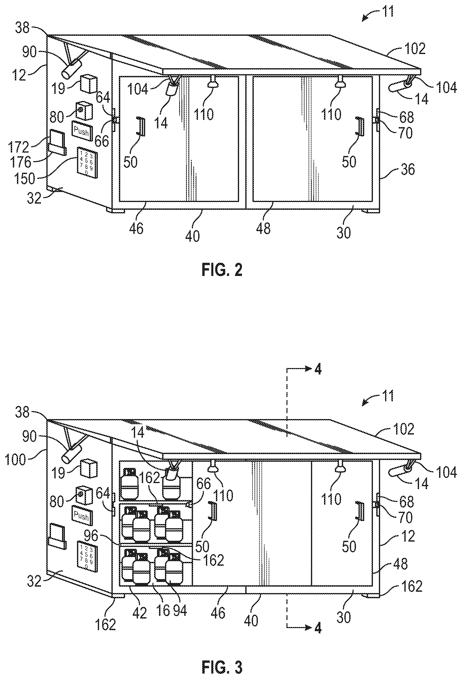 Patent US11847880 Figure 2 – Semi-automated canister distribution system and method