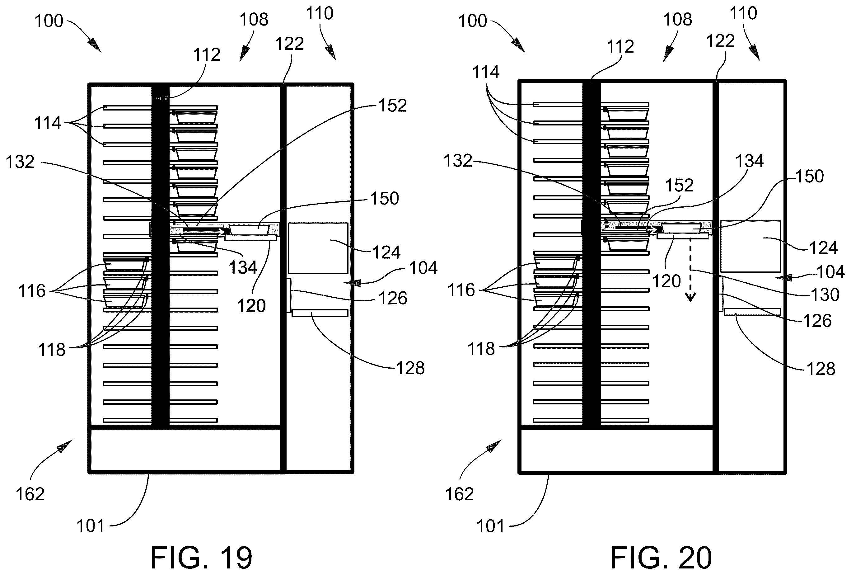 Patent US11847881 Figure 12 – Vending machine and opening systems and methods