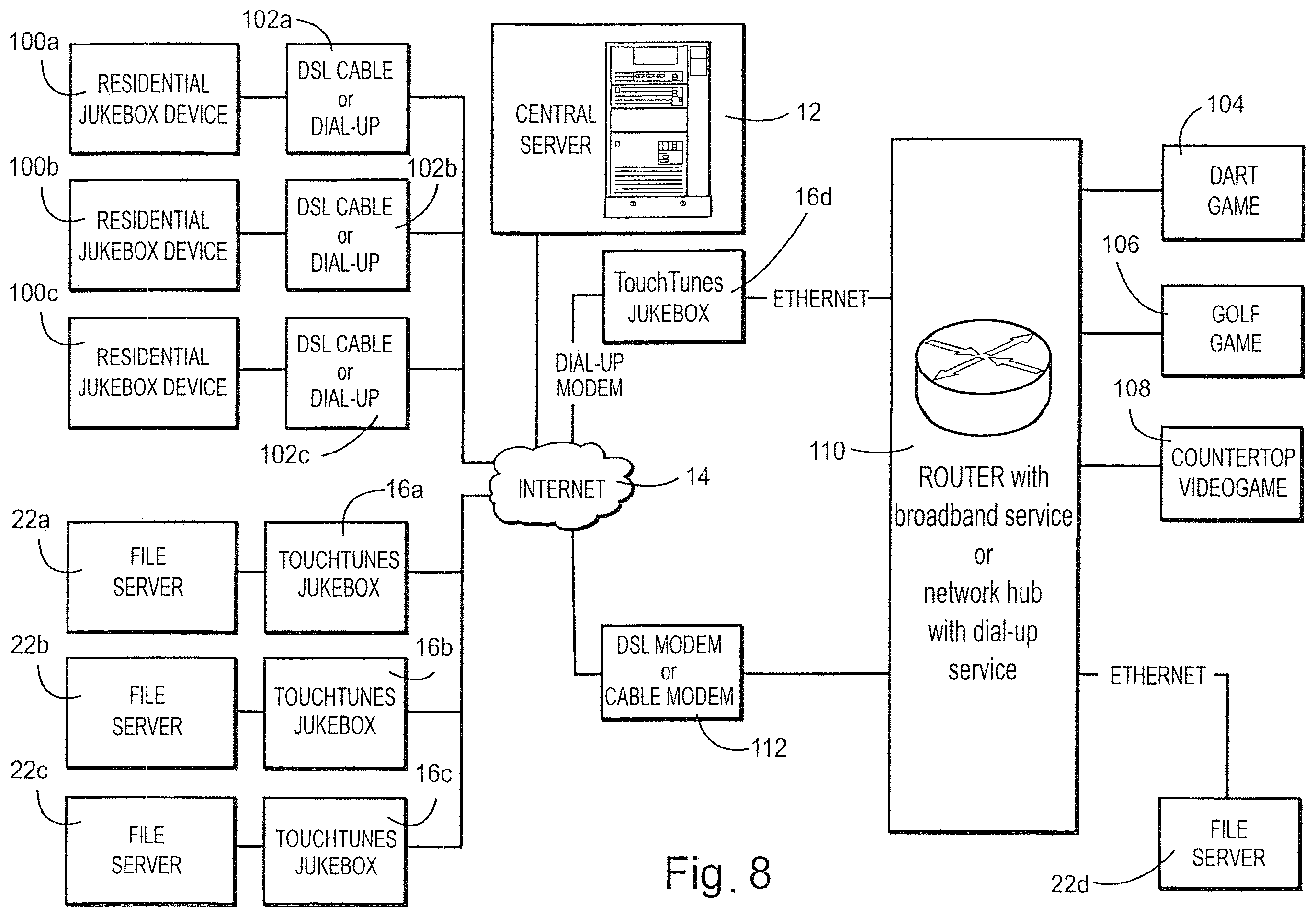 Patent US11847882 Figure 11 – Digital downloading jukebox with enhanced communication features
