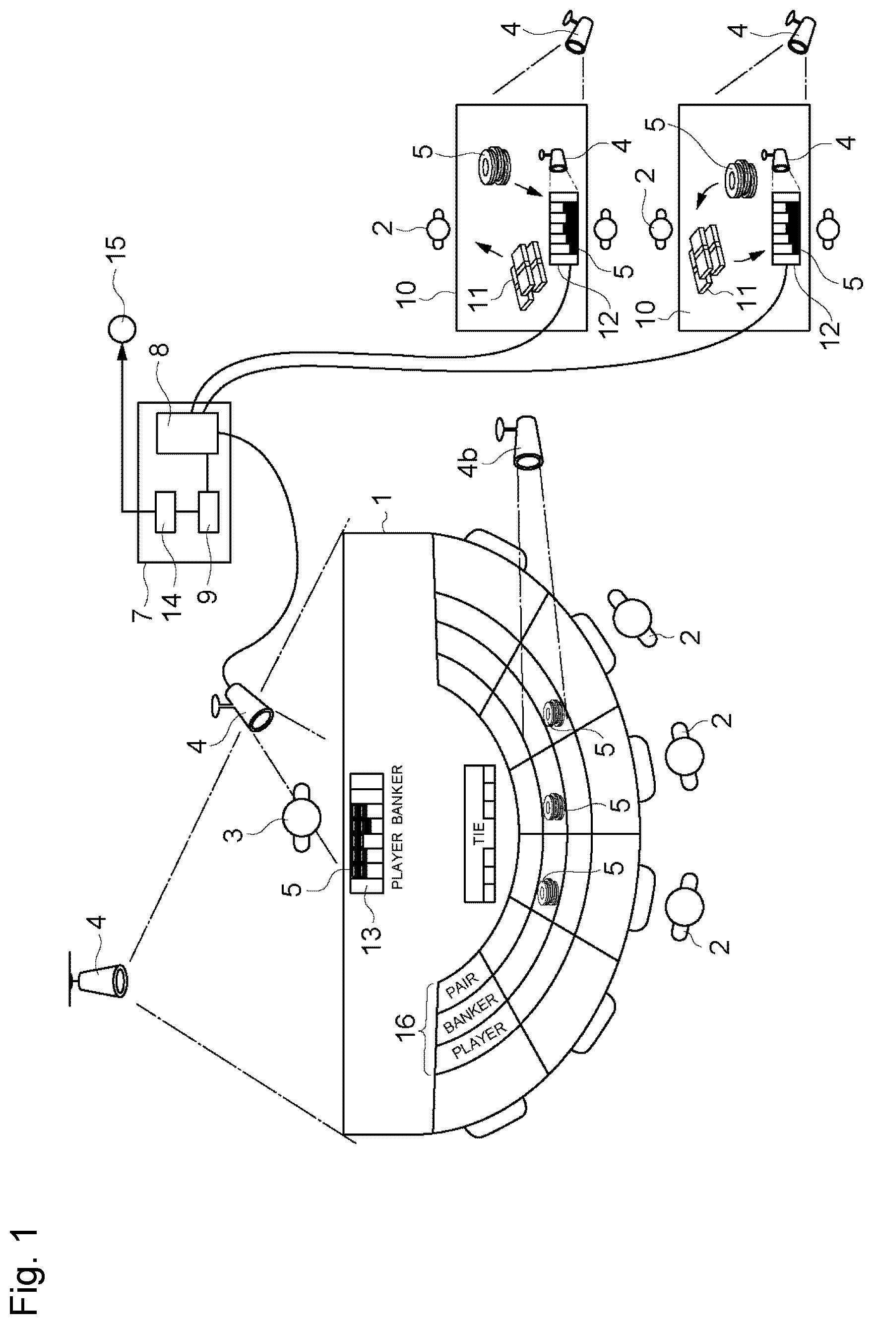 Patent US11847888 Figure 1 – Game token management system