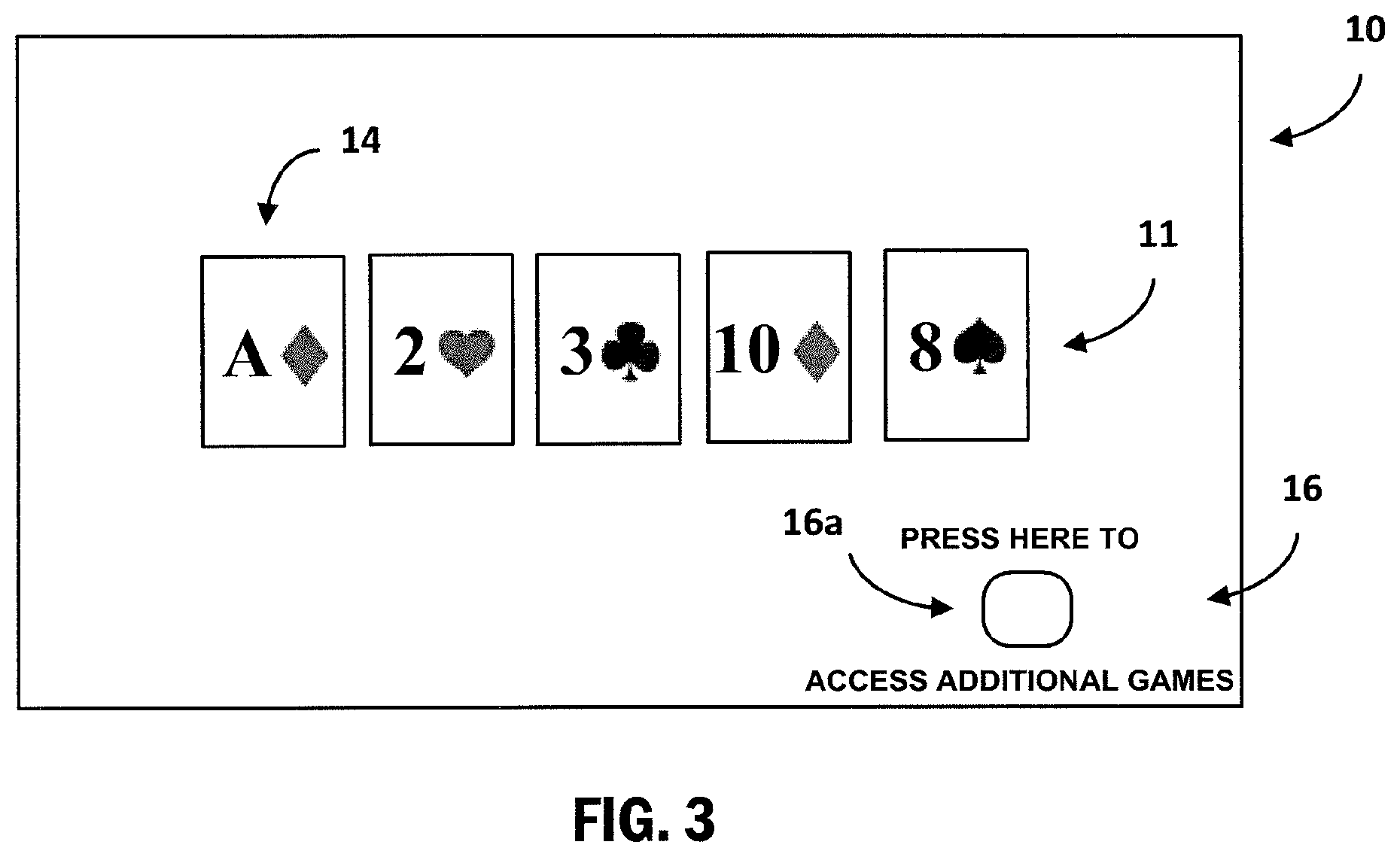 Patent US11847891 Figure 3 – Seamless initiation of primary and secondary games at modified gaming machines