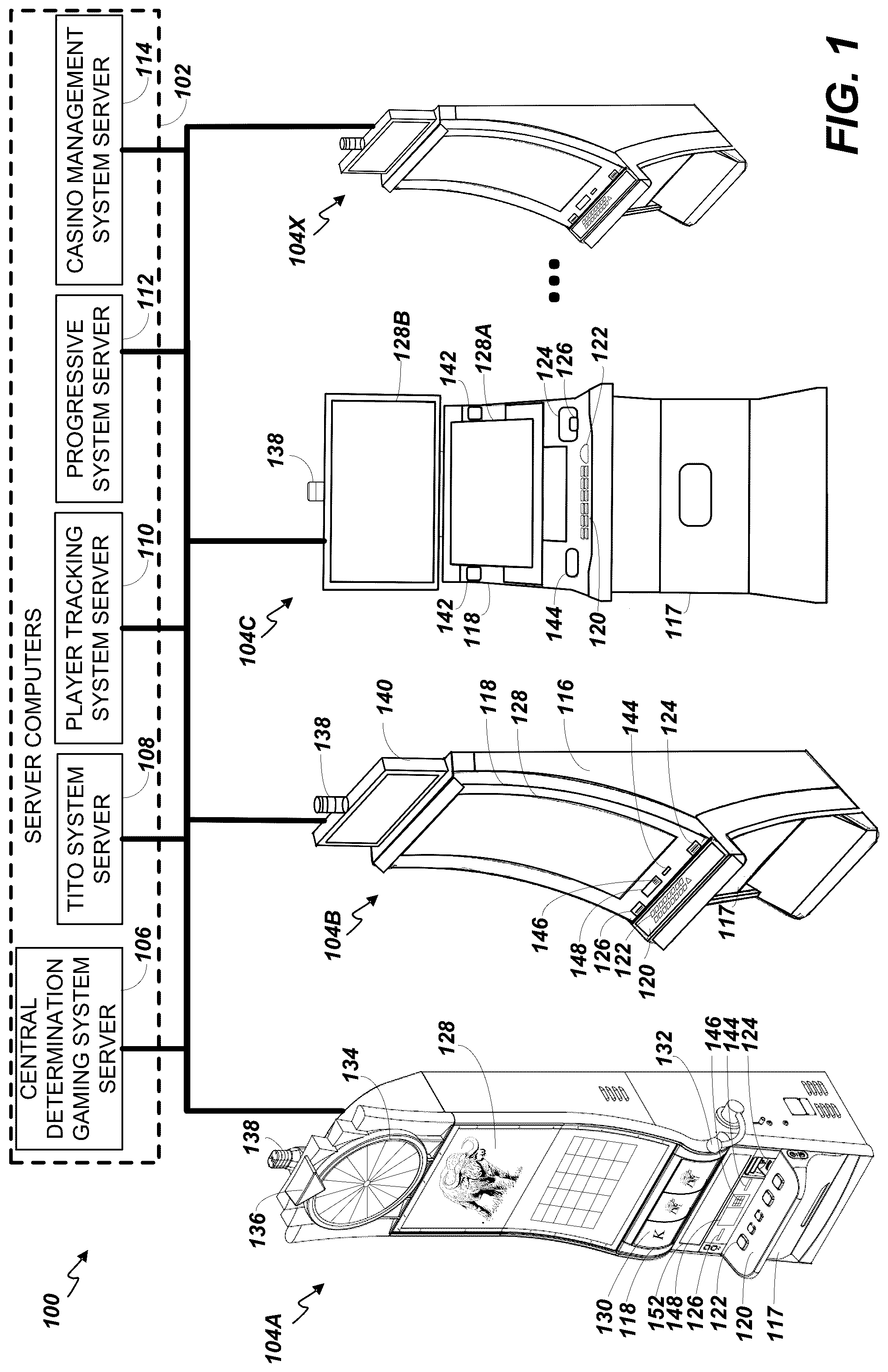 Patent US11847892 Figure 1 – Controlling an electronic gaming machine to provide a prize on symbol trigger