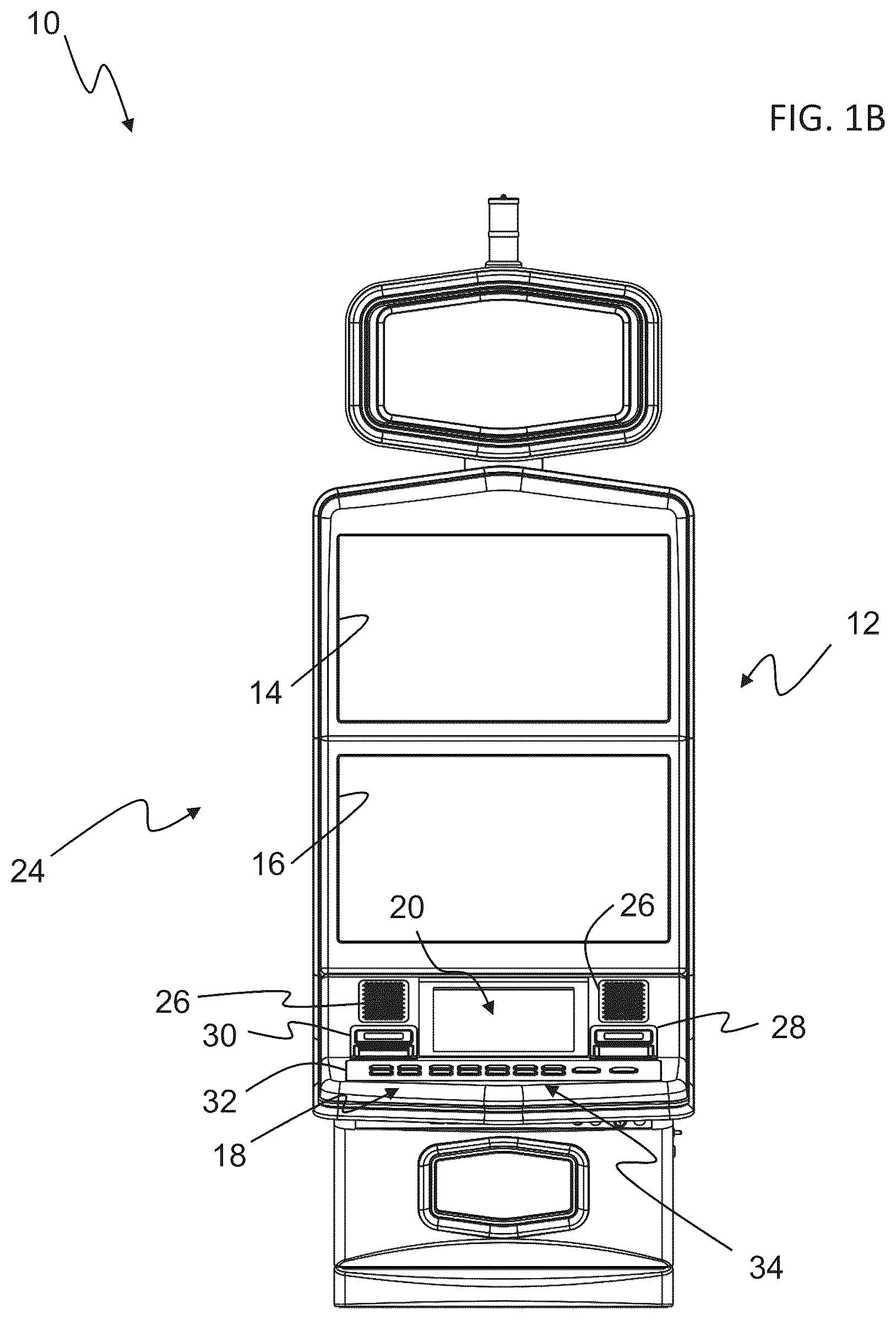 Patent US11847894 Figure 2 – Gaming machine, control method for machine, and program for operating a gaming machine to display an animated sequence of computer-generated images including a bonus feature event