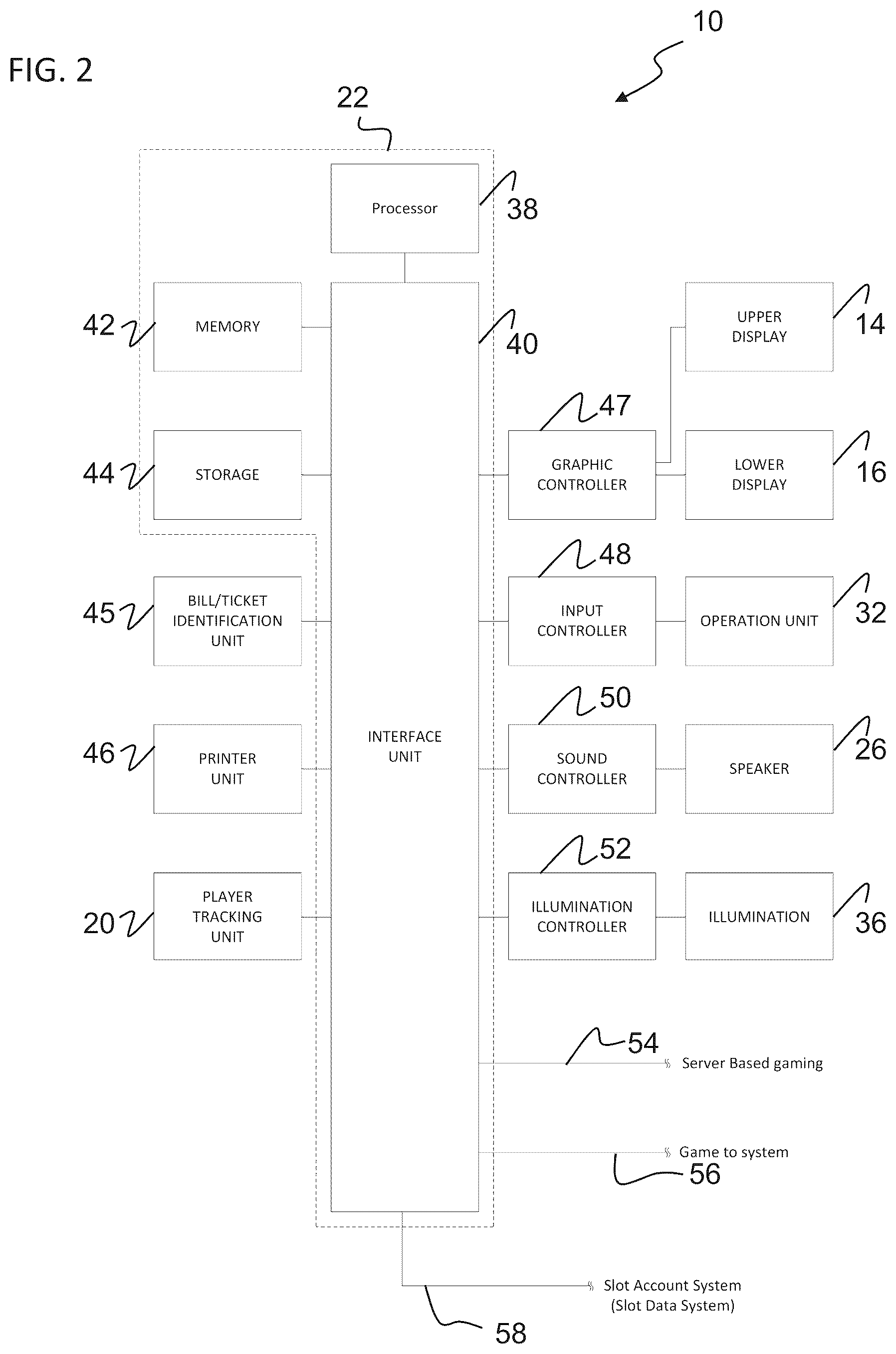 Patent US11847894 Figure 3 – Gaming machine, control method for machine, and program for operating a gaming machine to display an animated sequence of computer-generated images including a bonus feature event