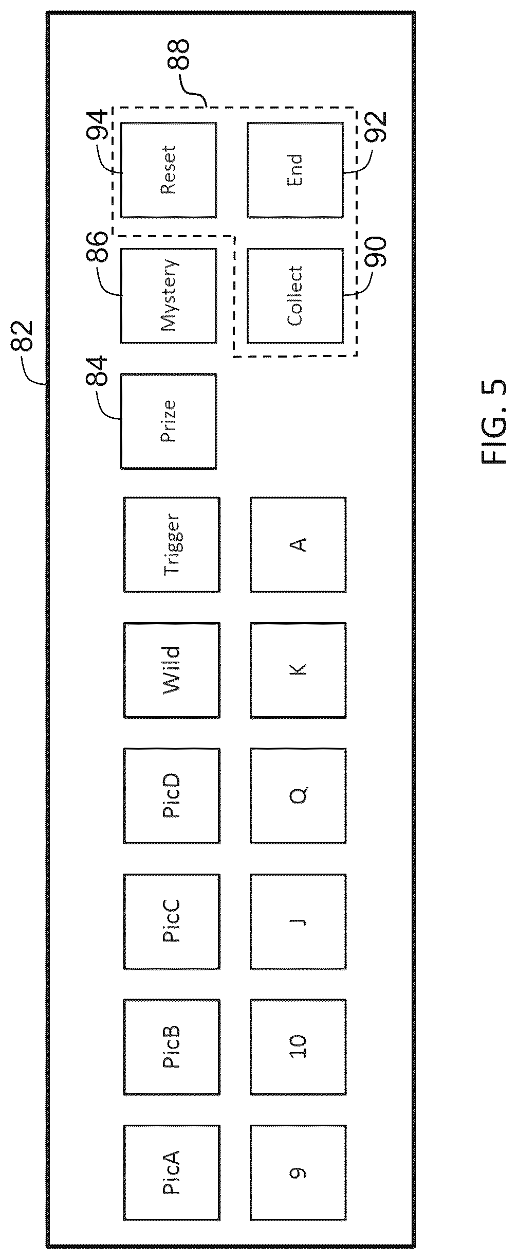 Patent US11847894 Figure 7 – Gaming machine, control method for machine, and program for operating a gaming machine to display an animated sequence of computer-generated images including a bonus feature event