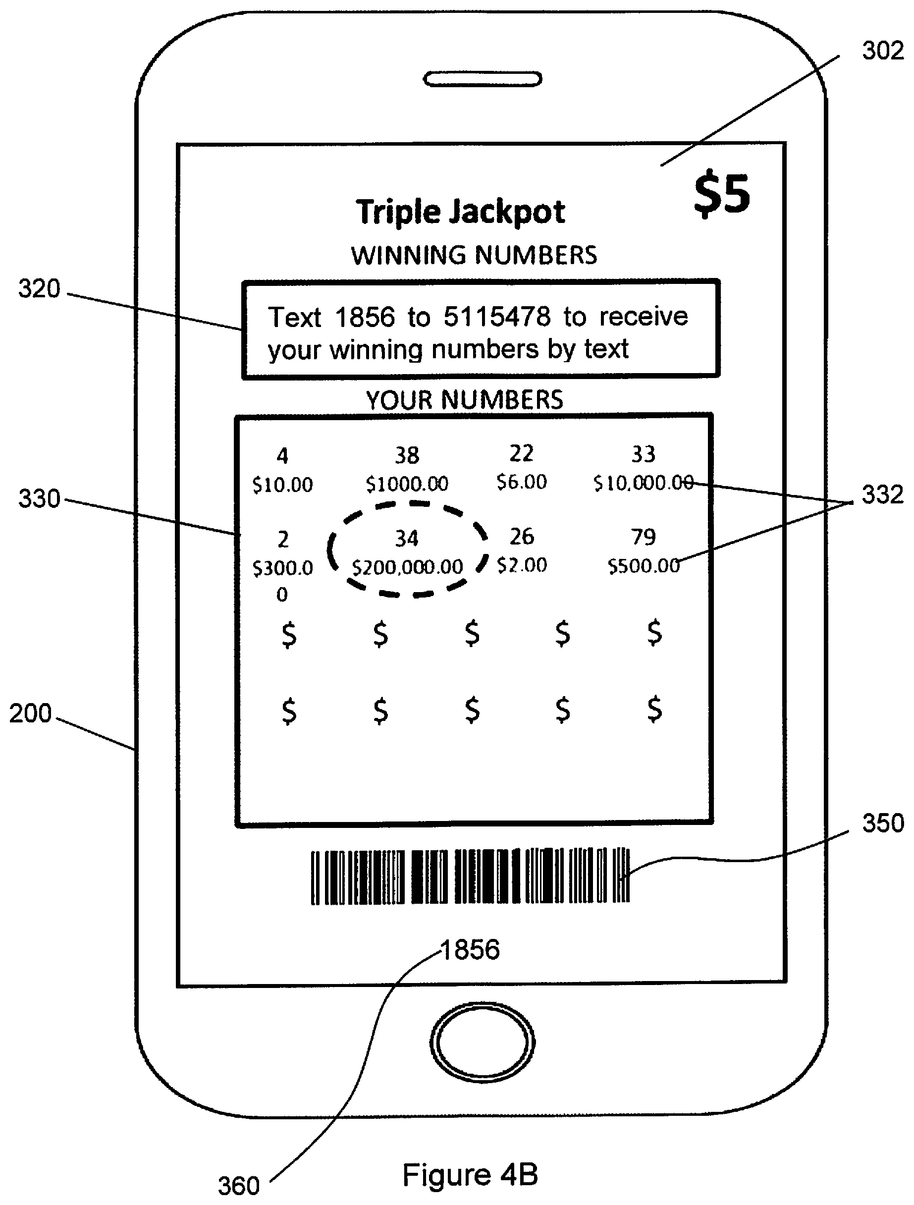 Patent US11847895 Figure 11 – Pre-printed and pre-selected lottery tickets for point-of-sale purchase