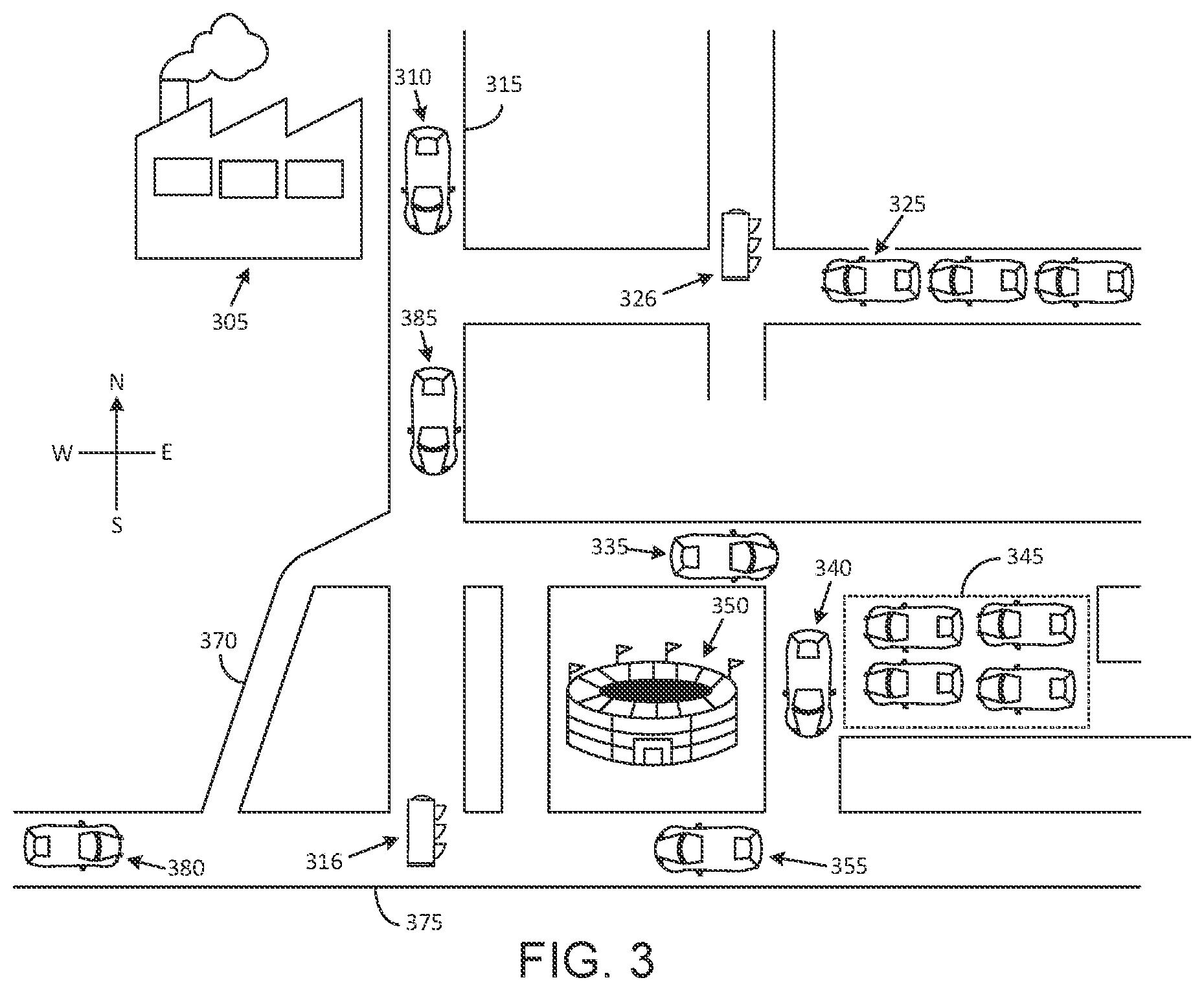 Patent US11847914 Figure 3 – Air pollution detection and remediation systems and methods