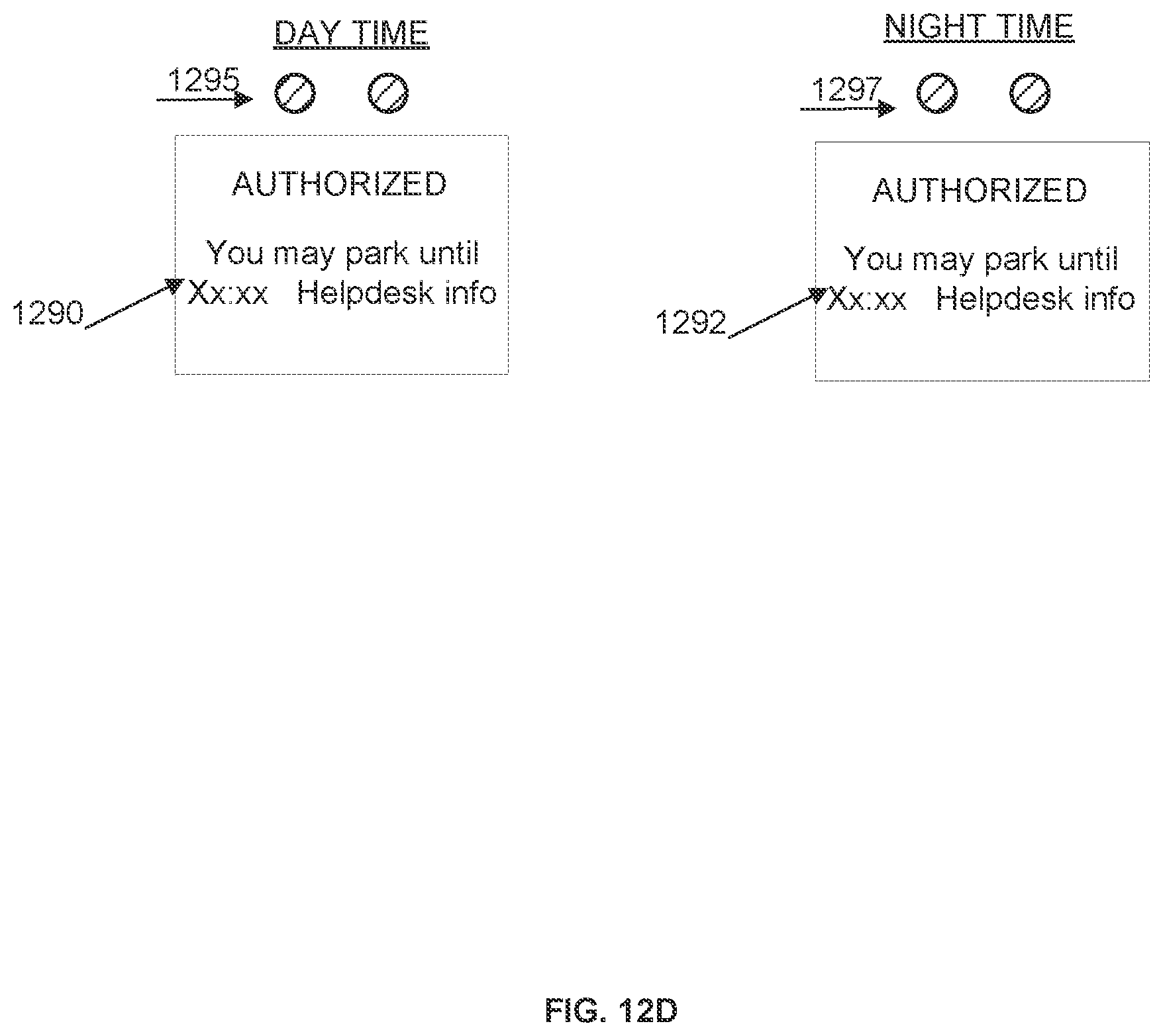 Patent US11847916 Figure 15 – Advanced parking management system