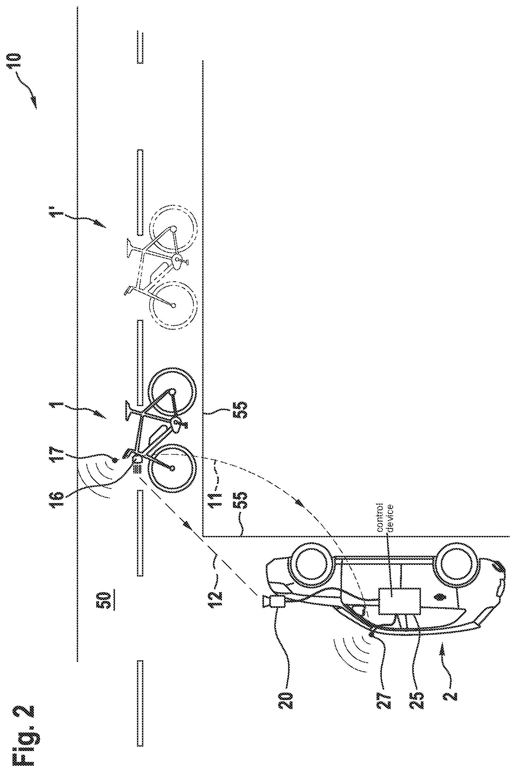 Patent US11847918 Figure 2 – Method for the communication of at least two users of a networked traffic system