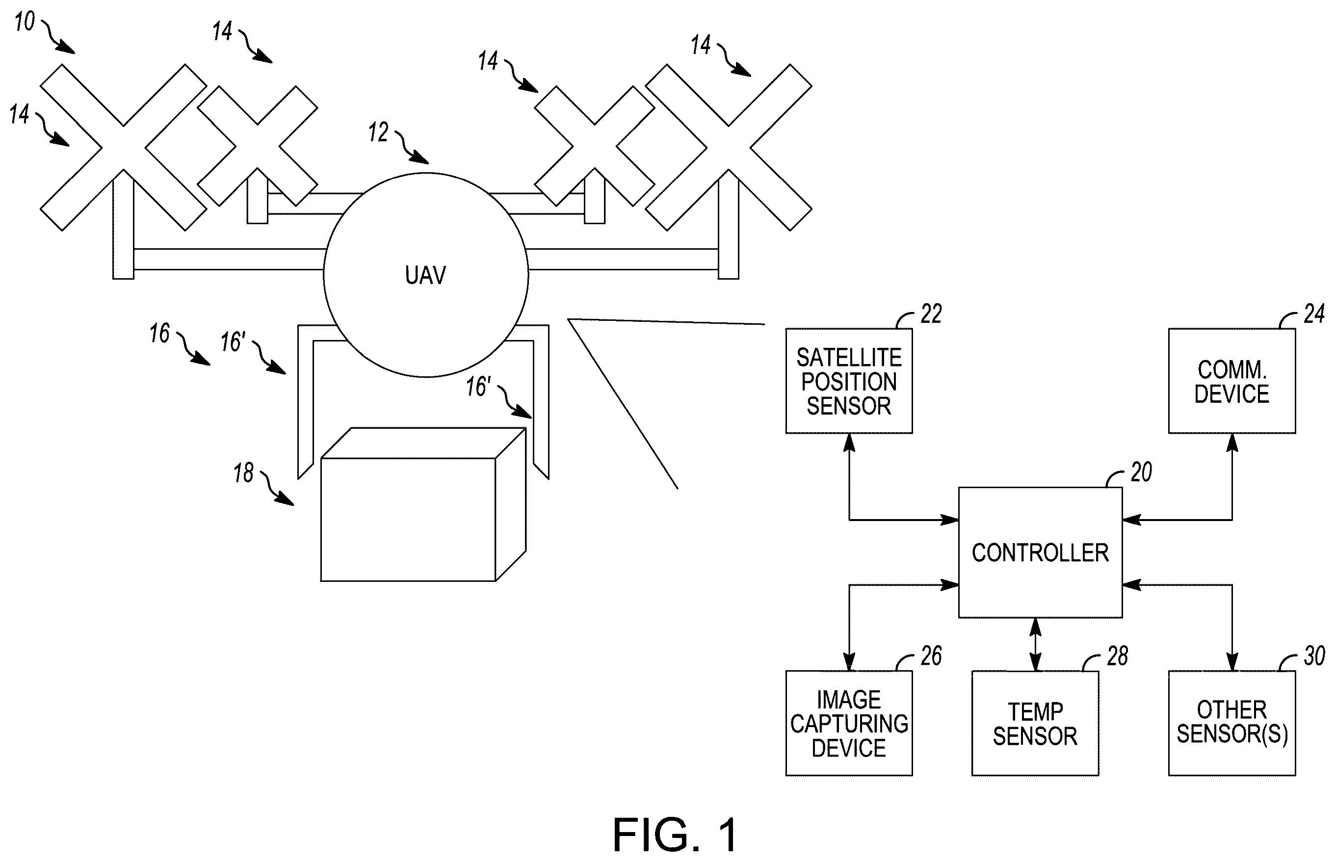 Patent US11847922 Figure 1 – System and method for secure delivery of a medication package