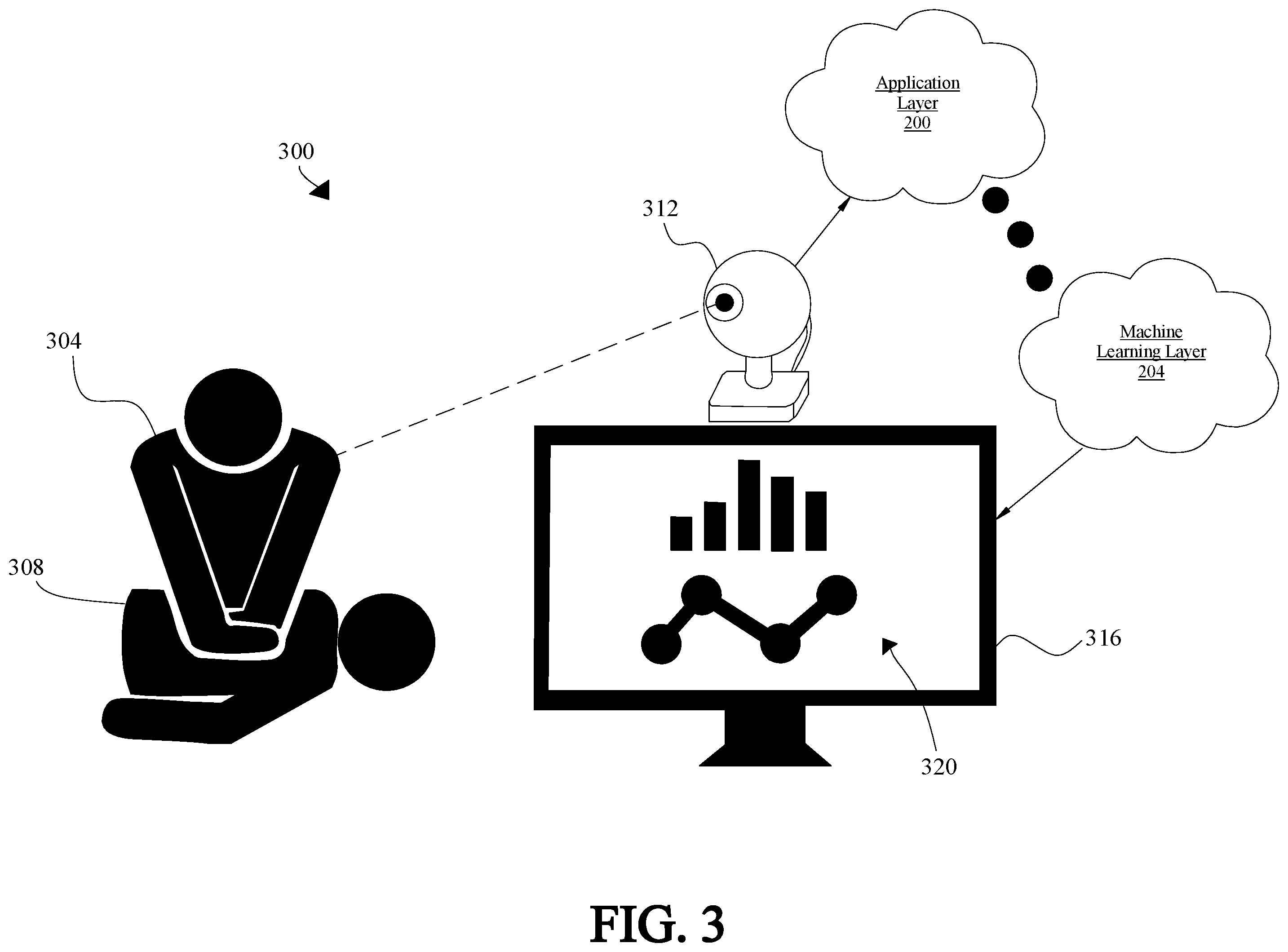 Patent US11847928 Figure 3 – Apparatus and method for procedural training