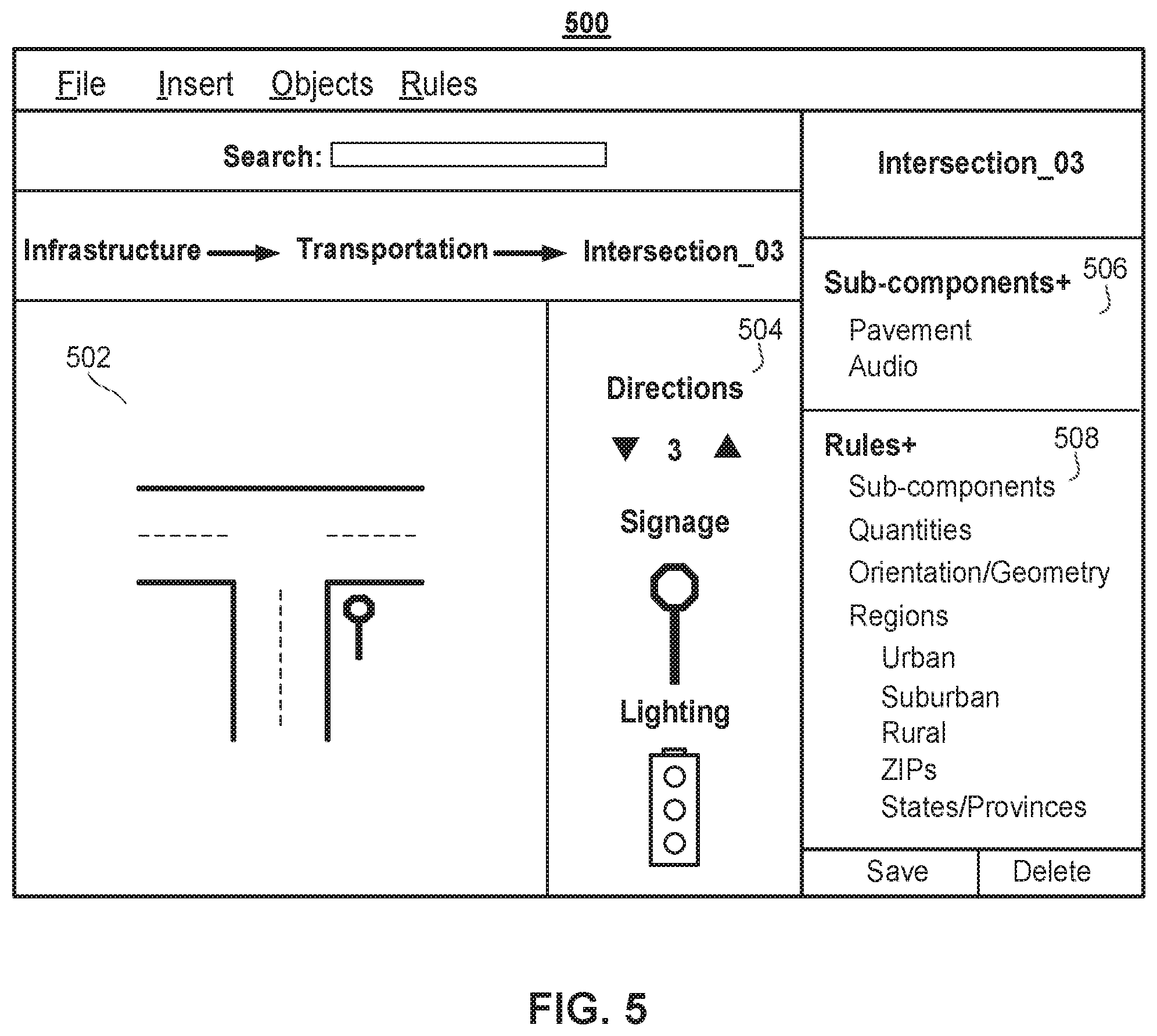 Patent US11847937 Figure 5 – Virtual multi-property training environment