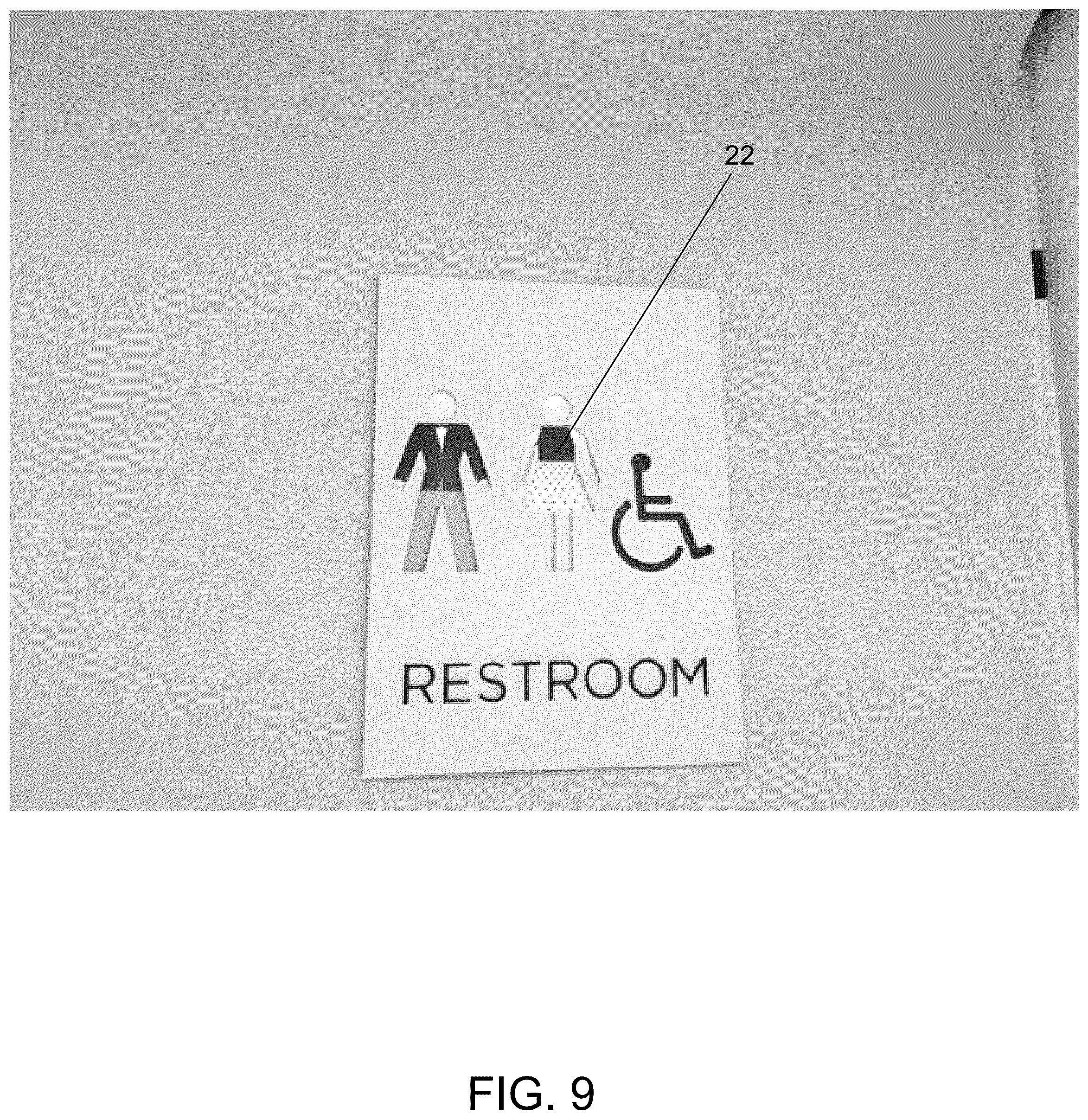 Patent US11847941 Figure 9 – Sign with inserts
