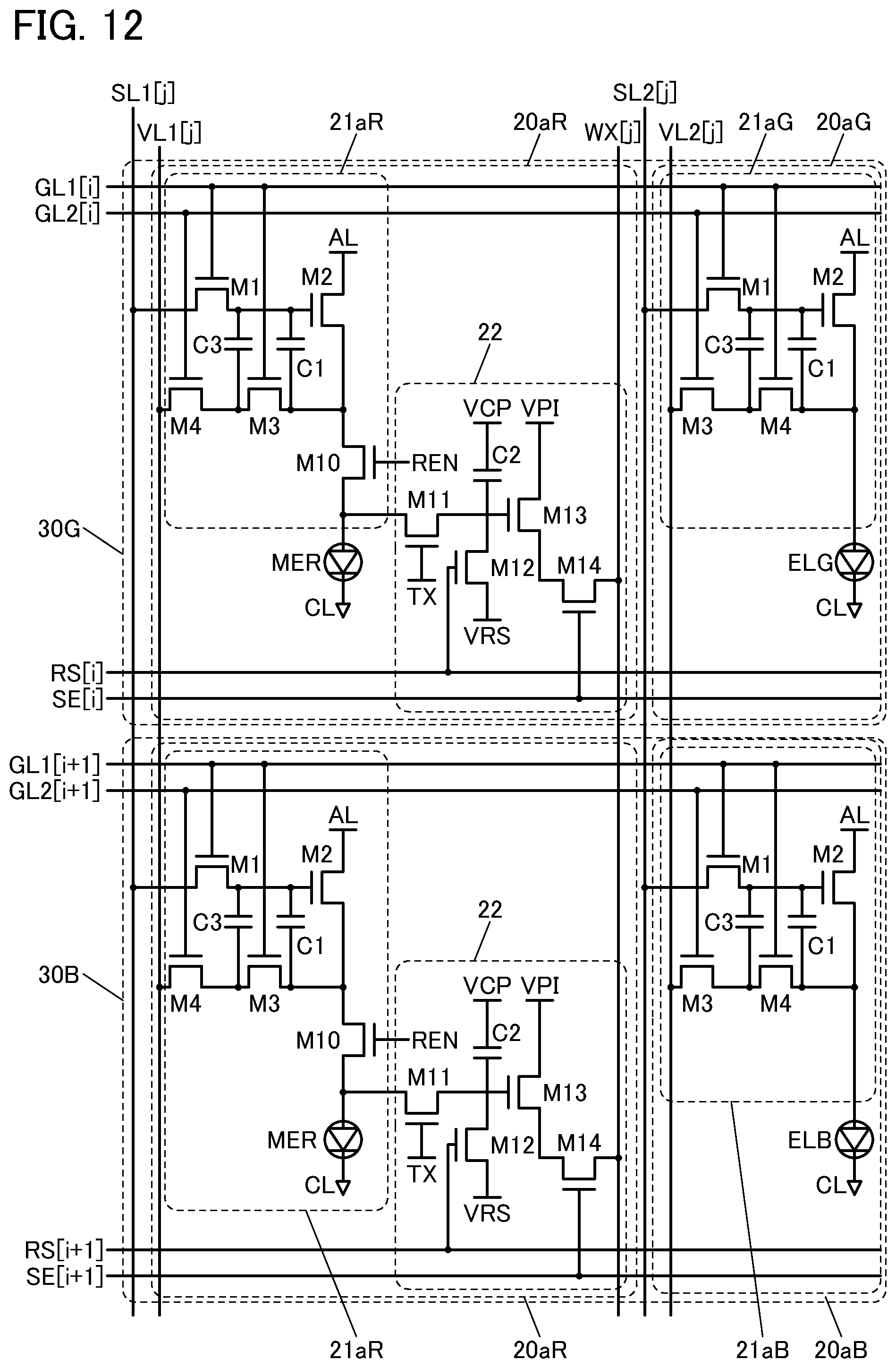 Patent US11847942 Figure 12 – Semiconductor device