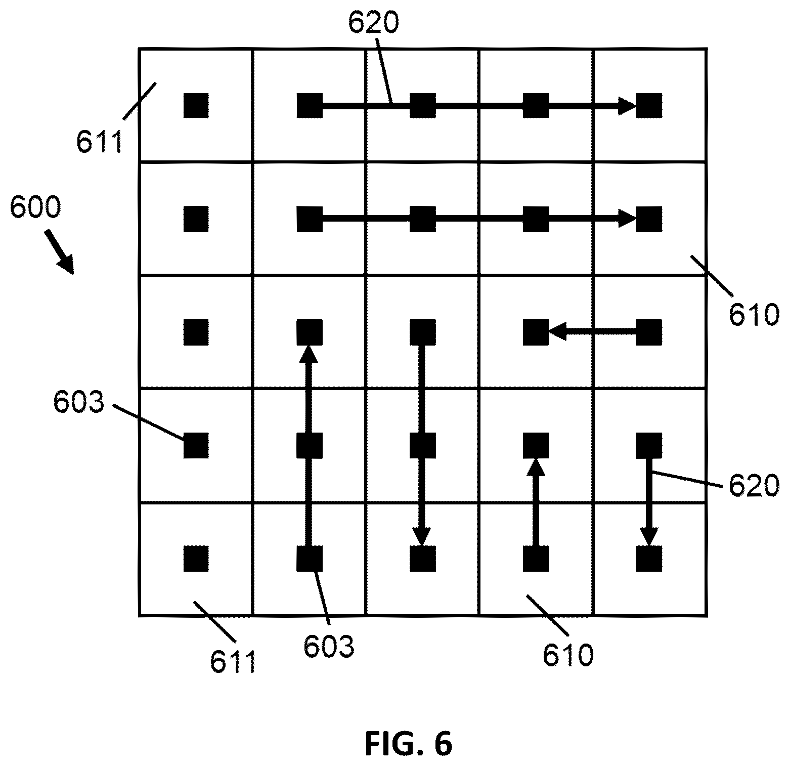 Patent US11847944 Figure 6 – Data distribution for holographic projection