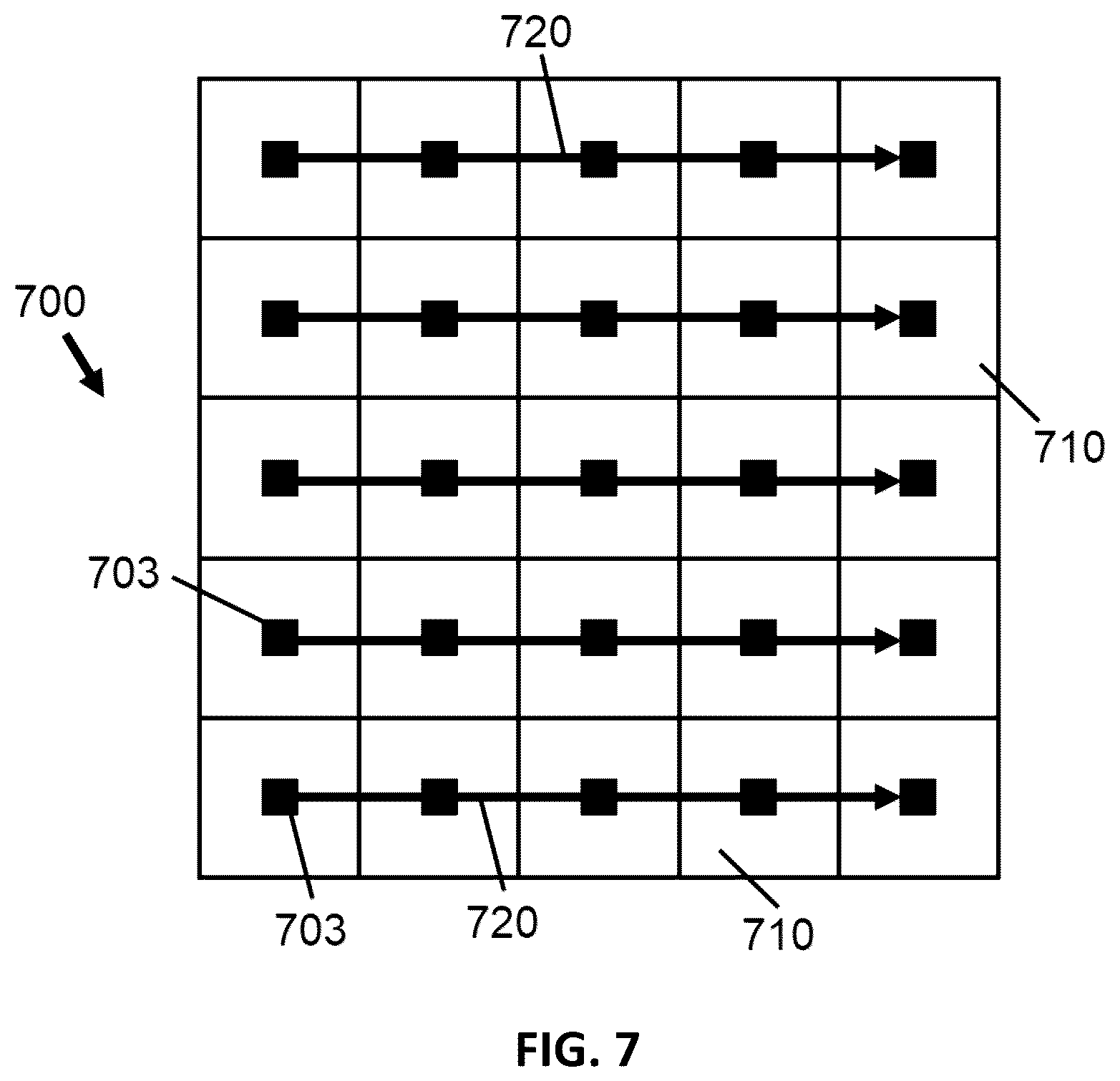 Patent US11847944 Figure 7 – Data distribution for holographic projection