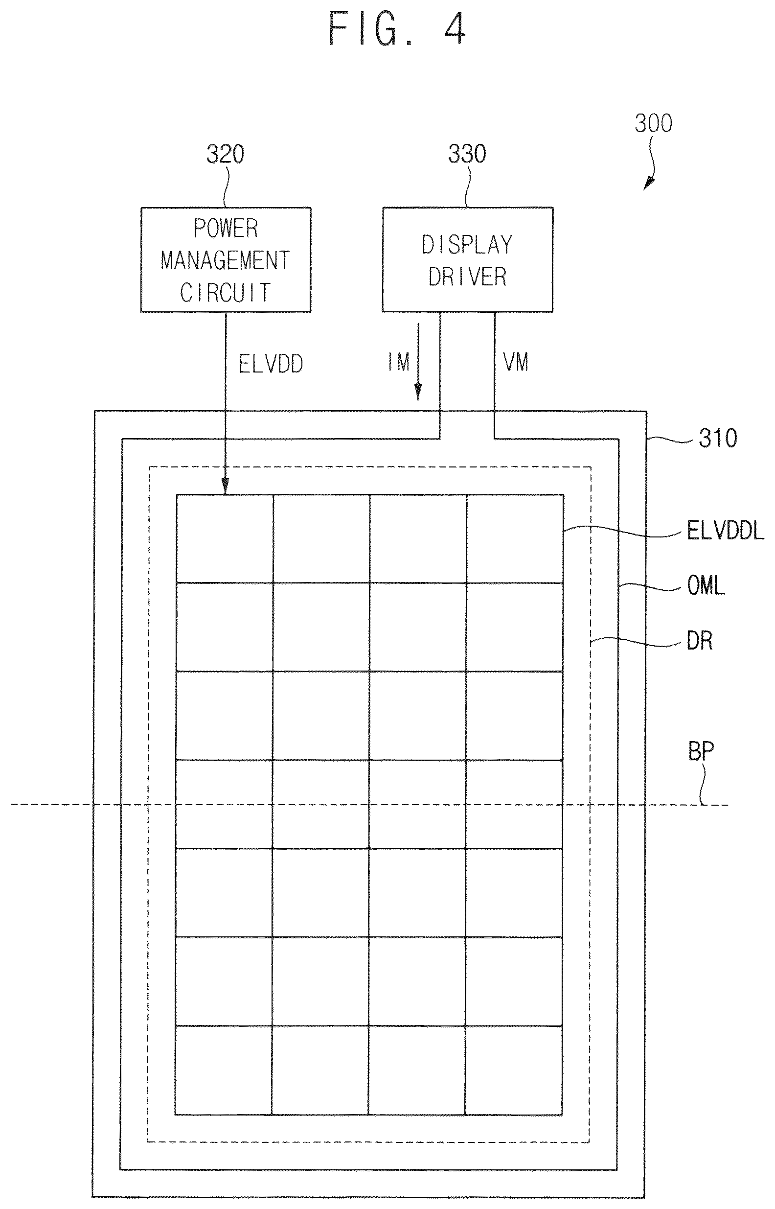 Patent US11847947 Figure 4 – Flexible display device for detecting deformation position and deformation amount and electronic device including the same
